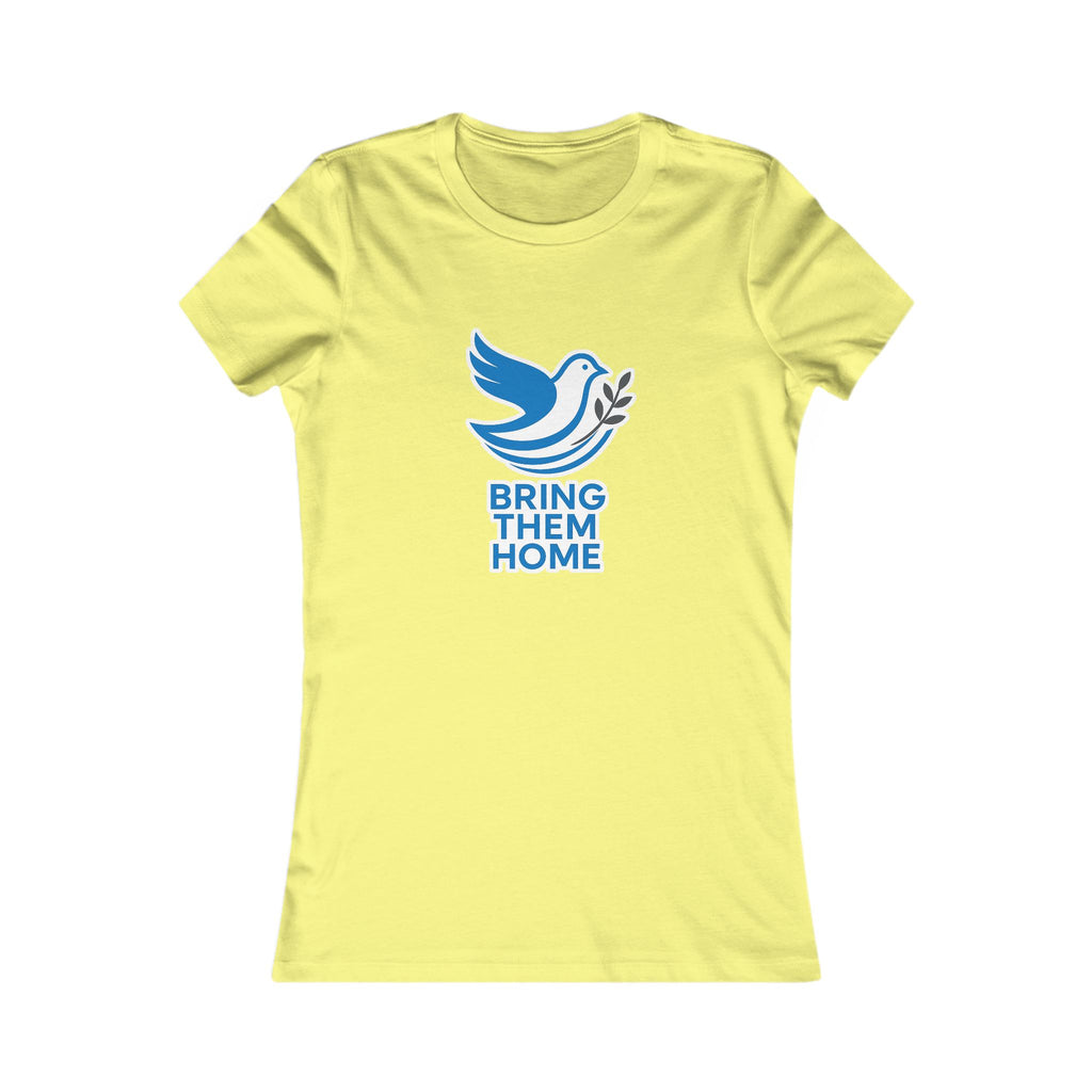 Dove Bring Them Home Women's Favorite Tee - American Zionist