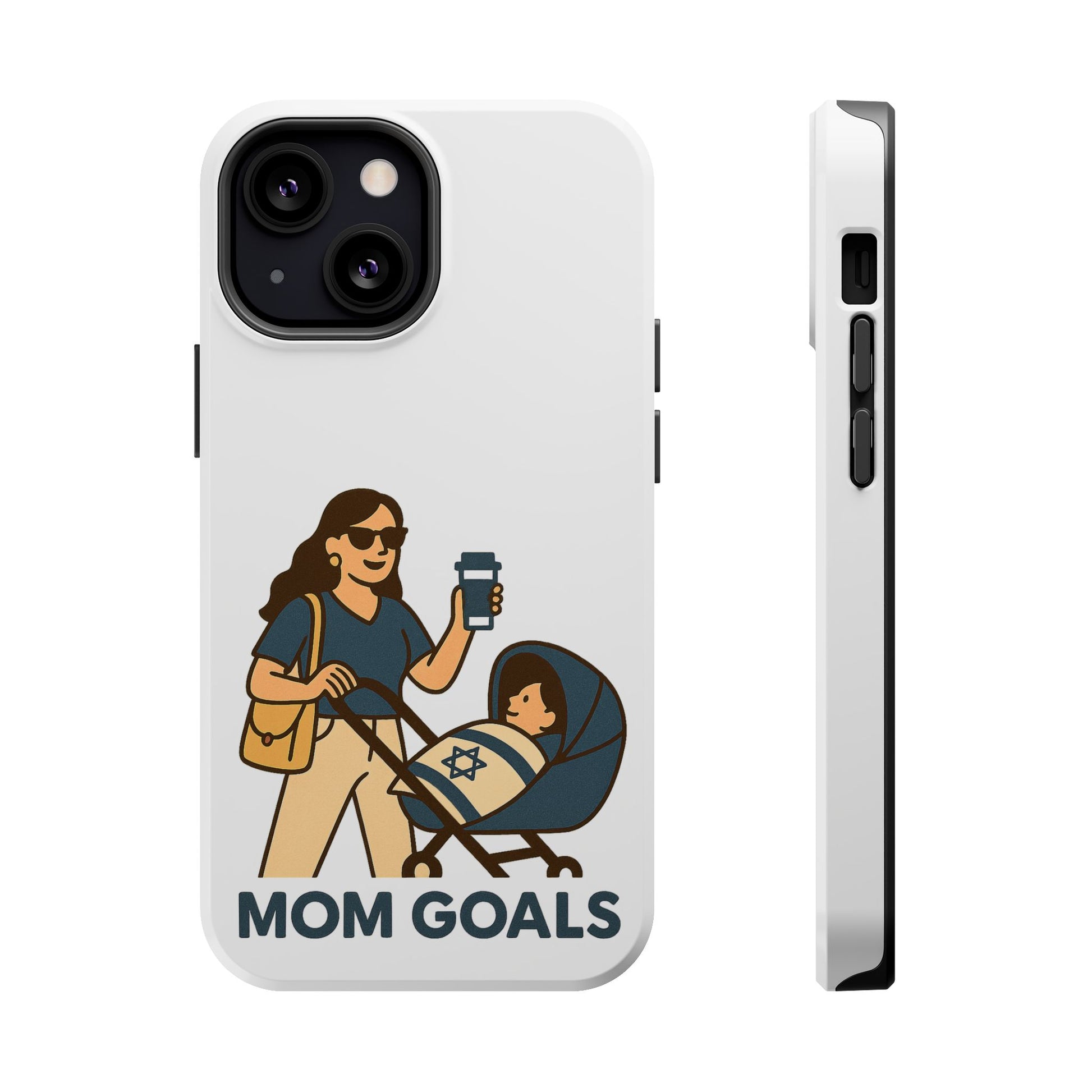 Mom Goals Magnetic Tough Cases - American Zionist