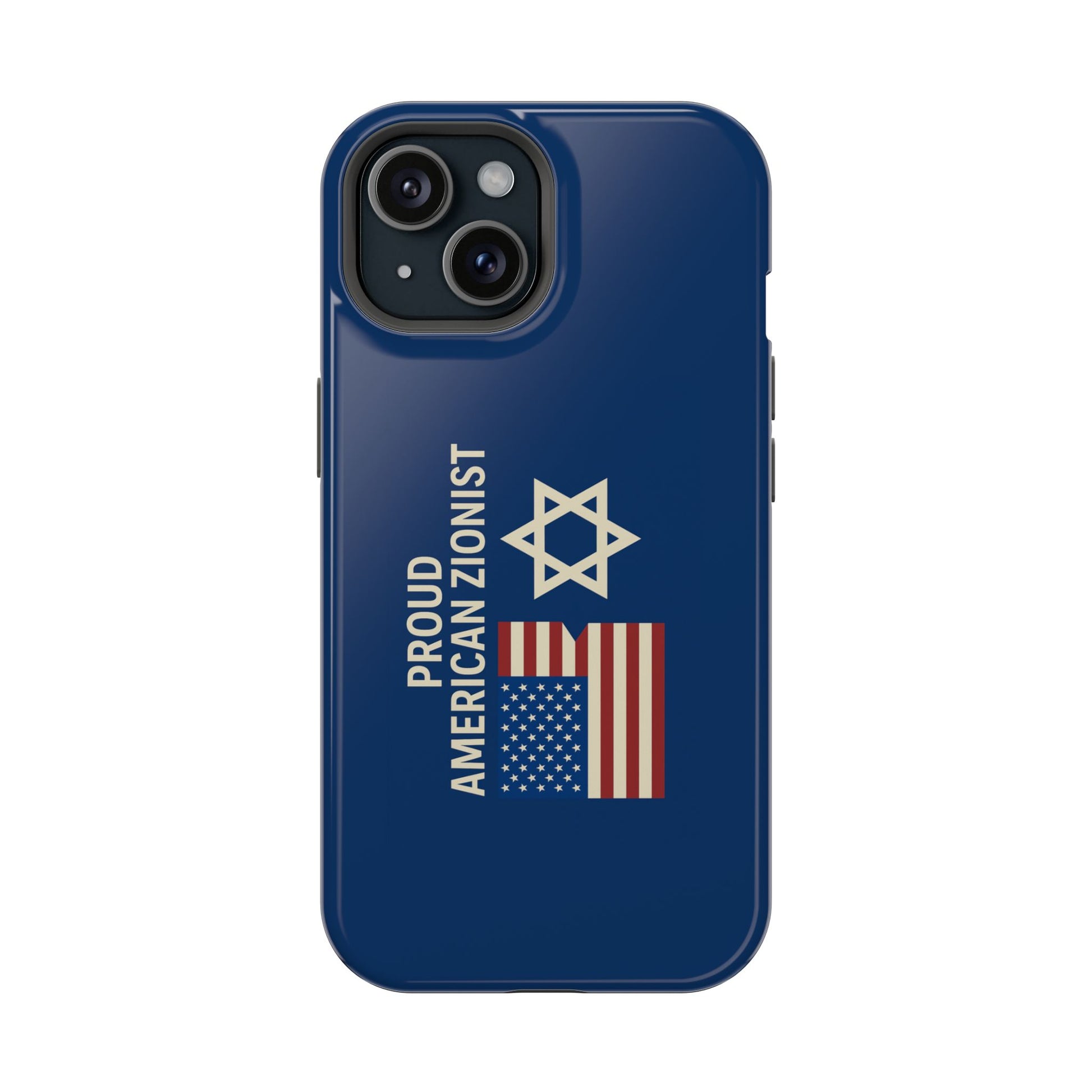 Blue Proud American Zionist Magnetic Tough Cases - American Zionist