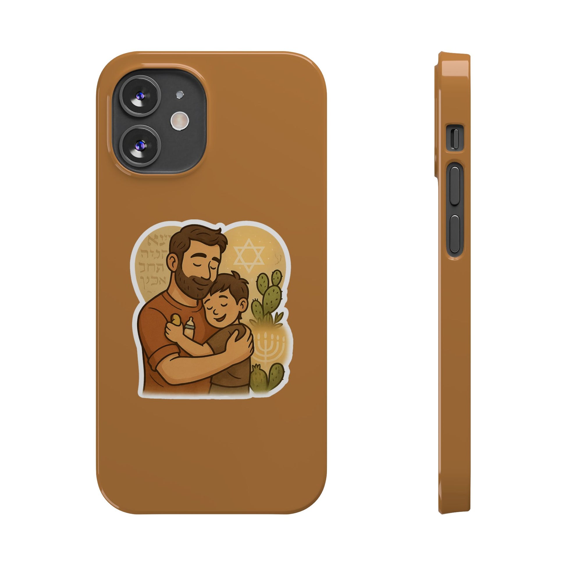 Dad Love Slim Phone Cases - American Zionist