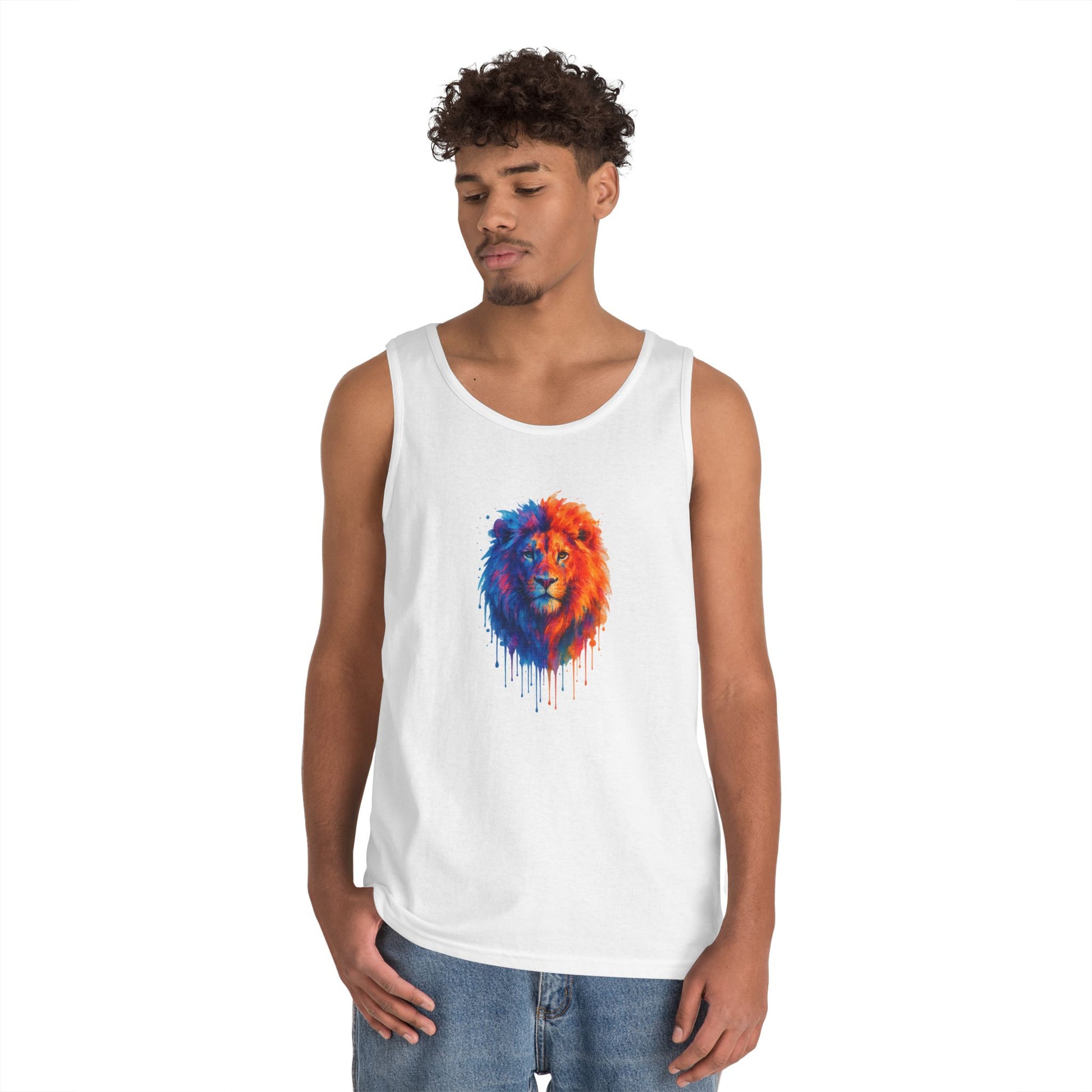 Judah Unleashed Unisex Heavy Cotton Tank Top - American Zionist