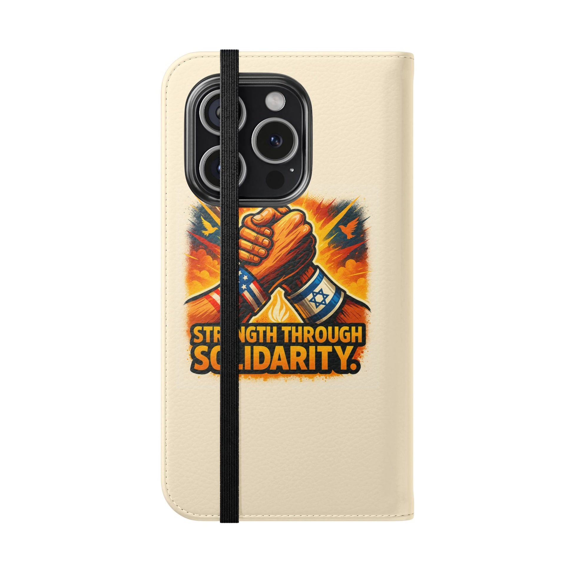 Strength Through Solidarity Flip Cases - American Zionist