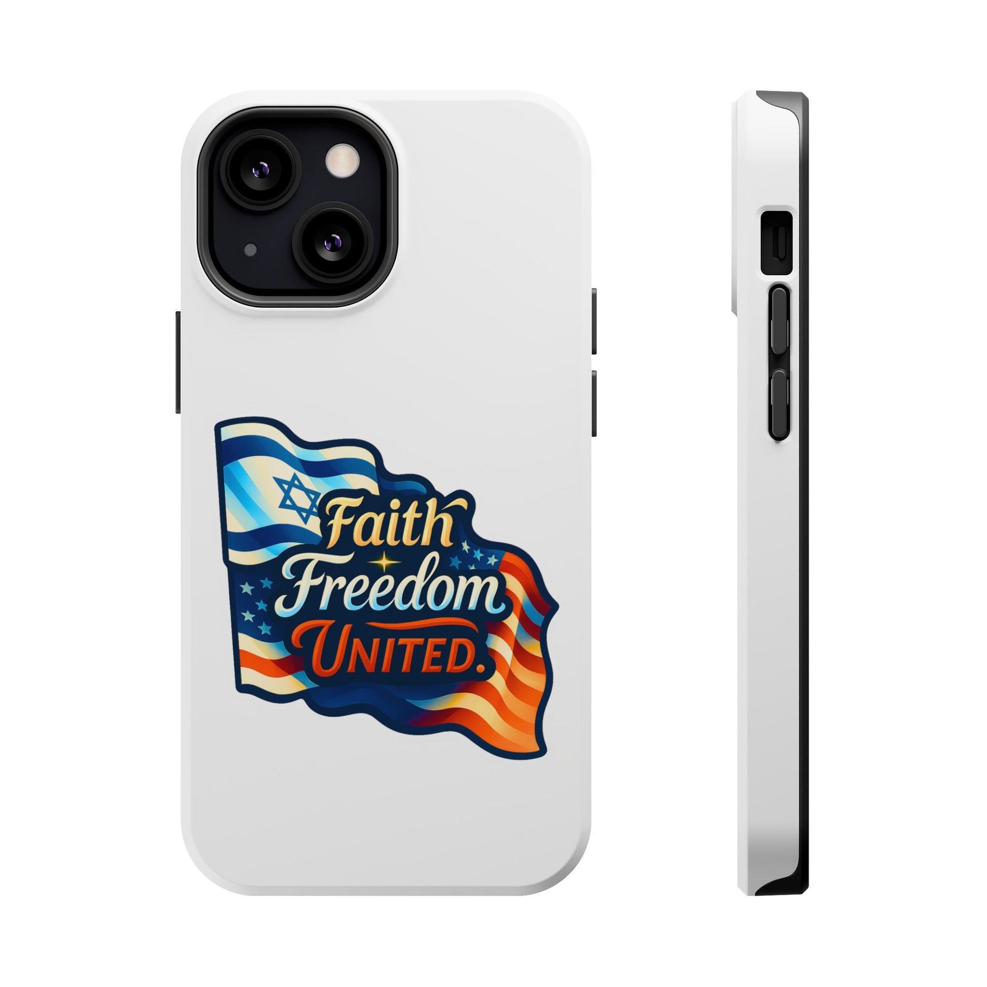 Faith Freedom United Magnetic Tough Cases - American Zionist