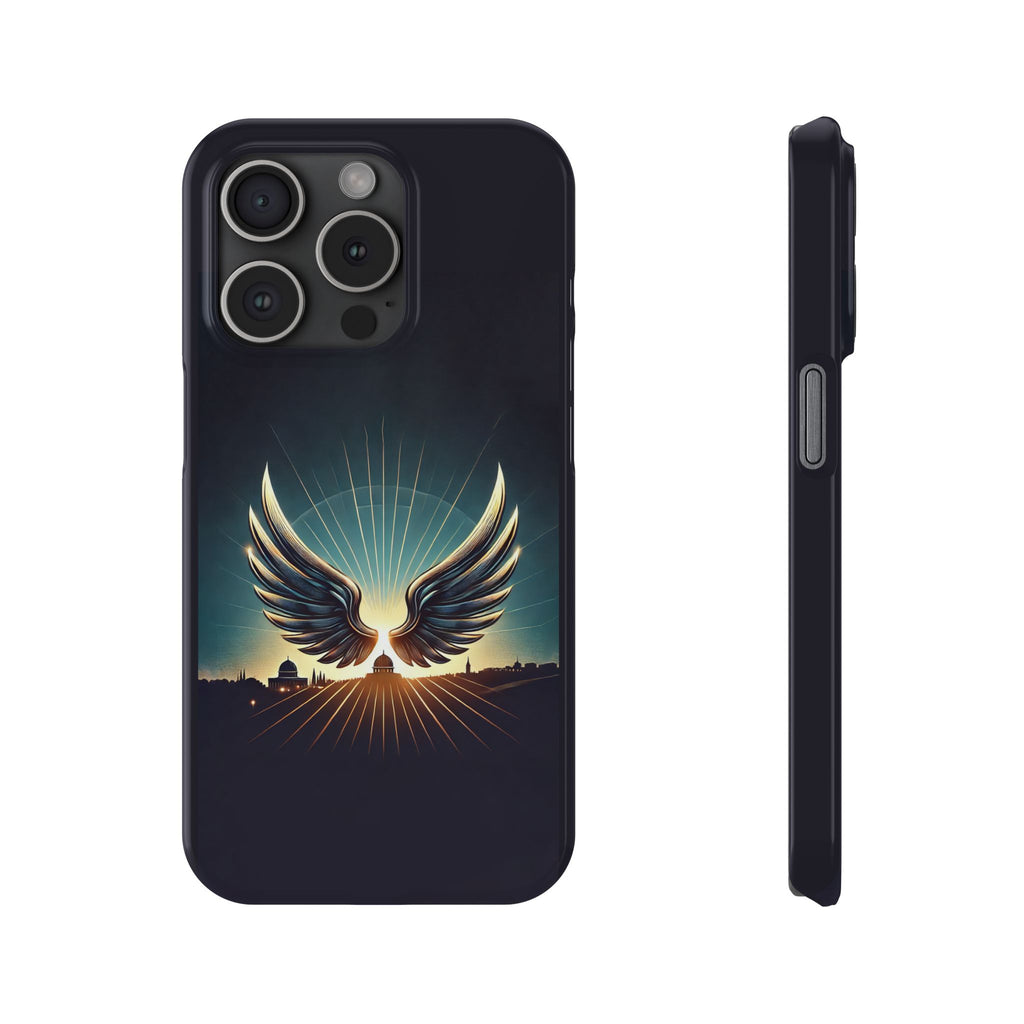 Sunset Wings Slim Phone Cases - American Zionist