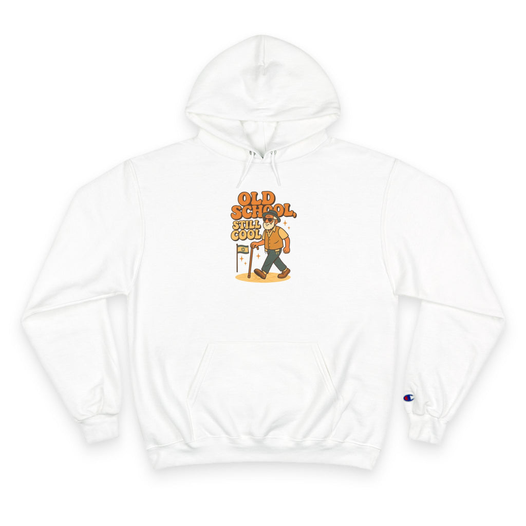 Old School Grandpa Champion Hoodie - American Zionist