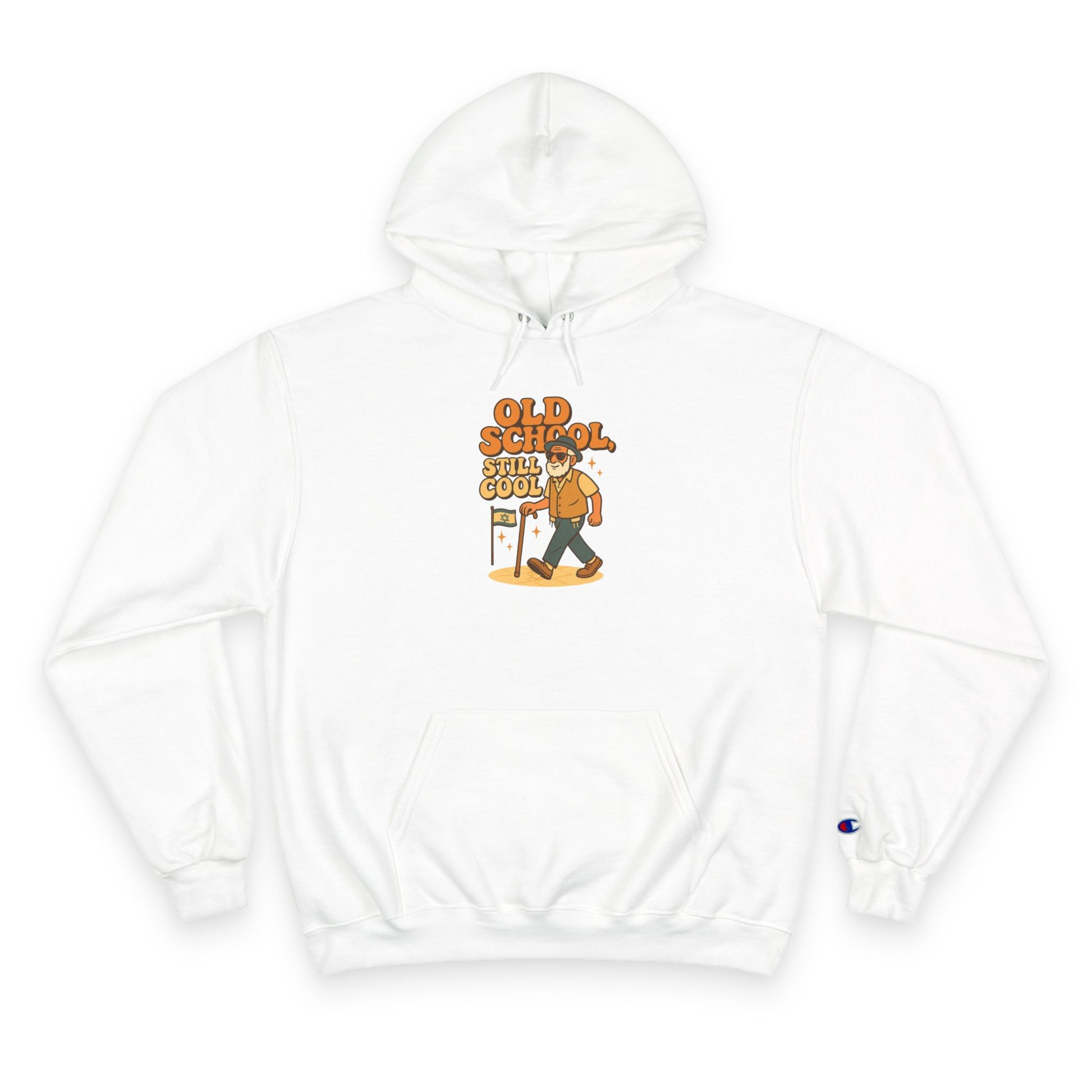 Old School Grandpa Champion Hoodie - American Zionist