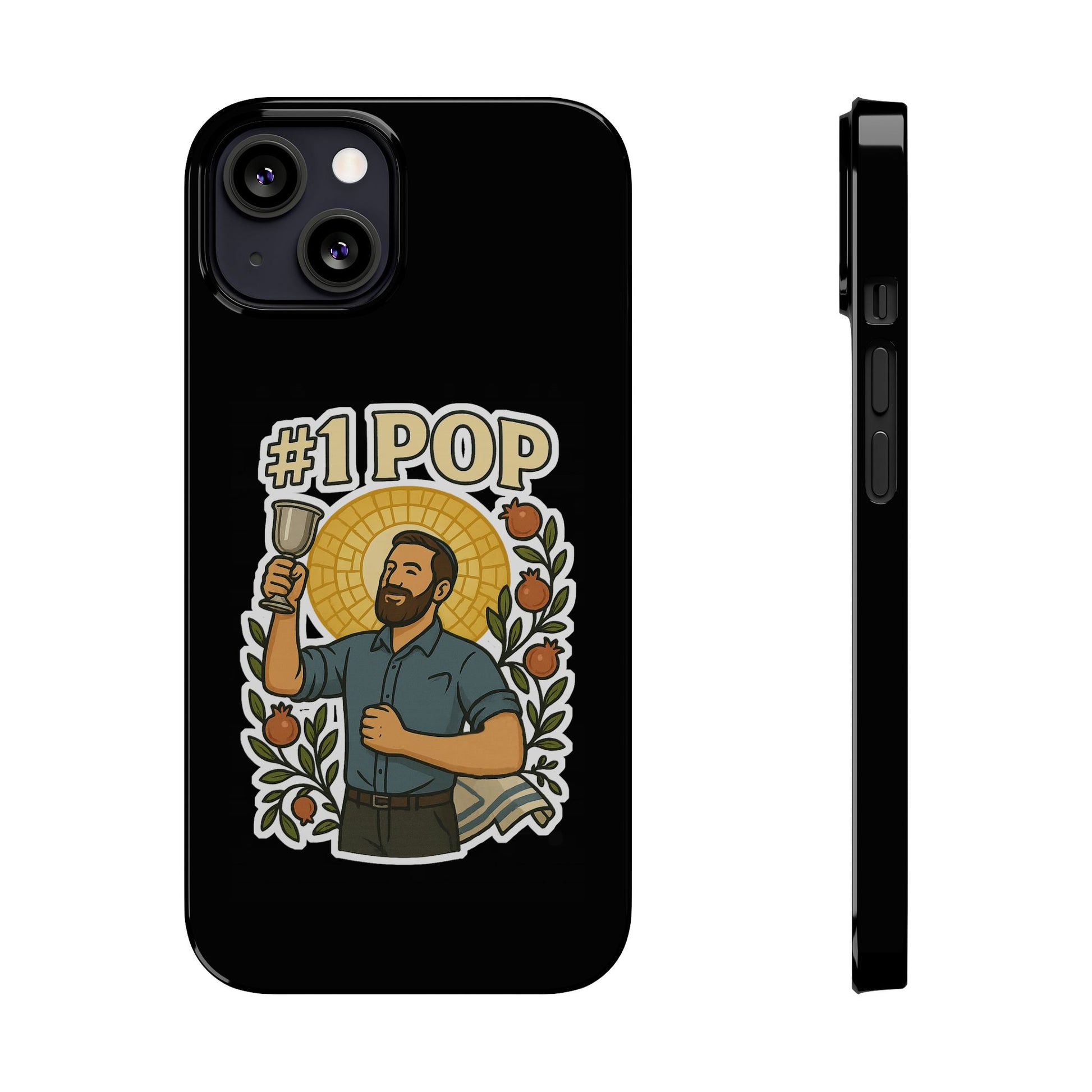 1 Pop Slim Phone Cases - American Zionist