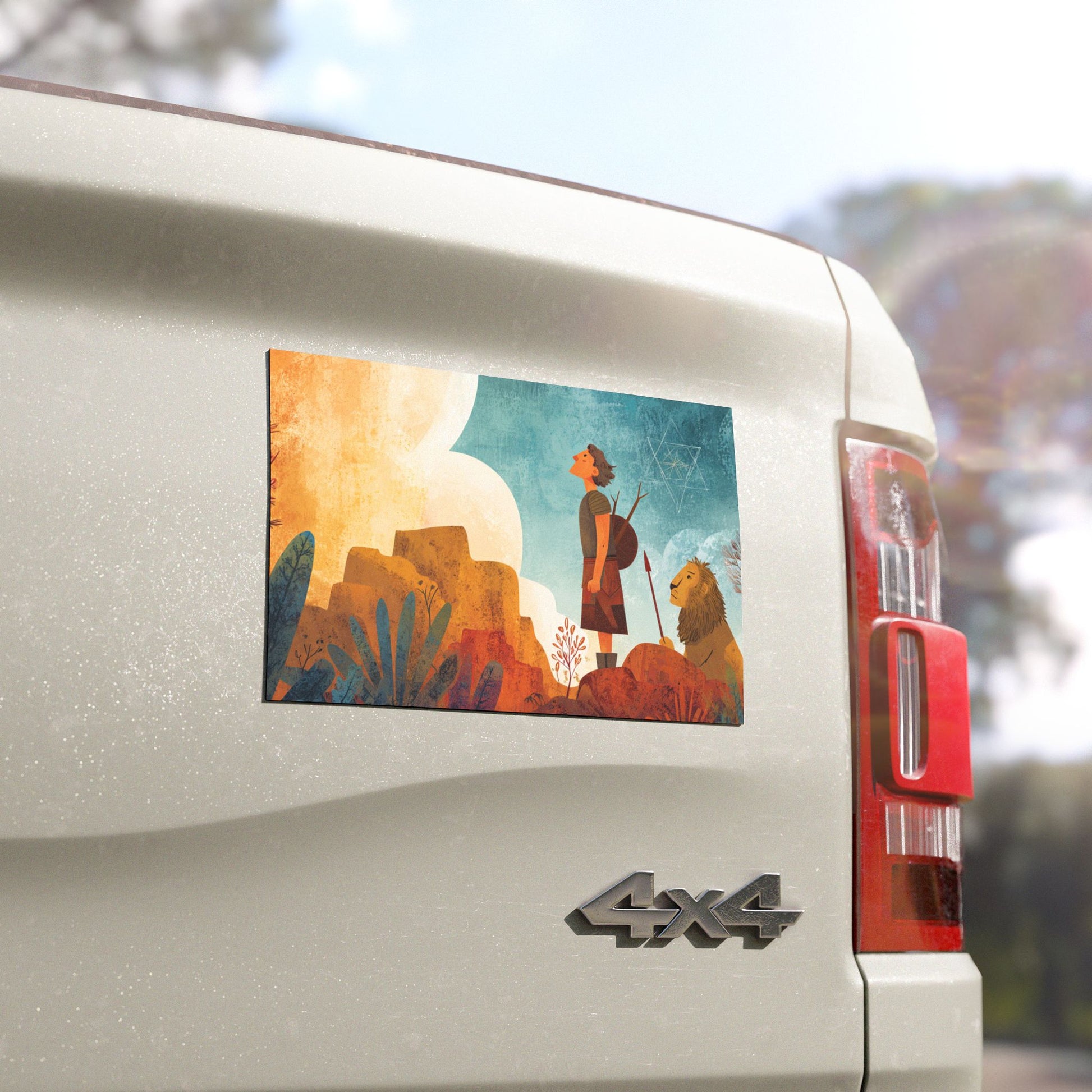 Jerusalem Adventurer Car Magnets - American Zionist