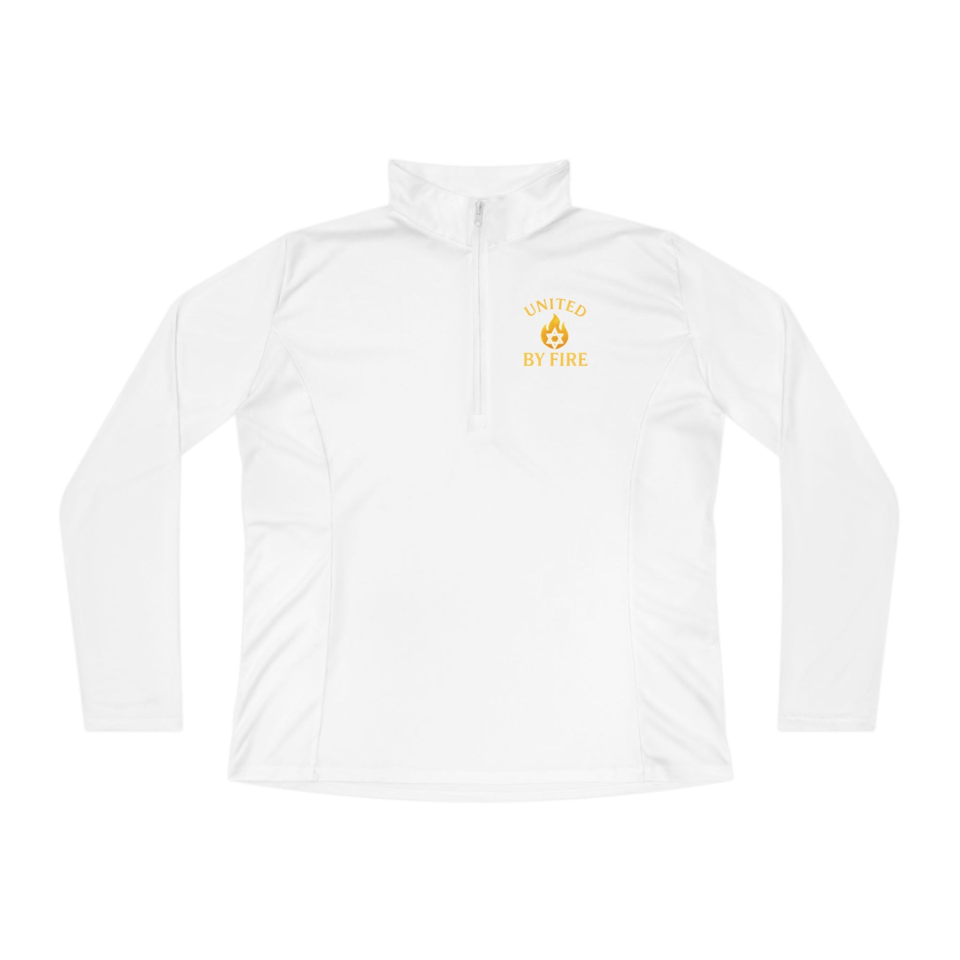 United by Fire Ladies Quarter - Zip Pullover - American Zionist
