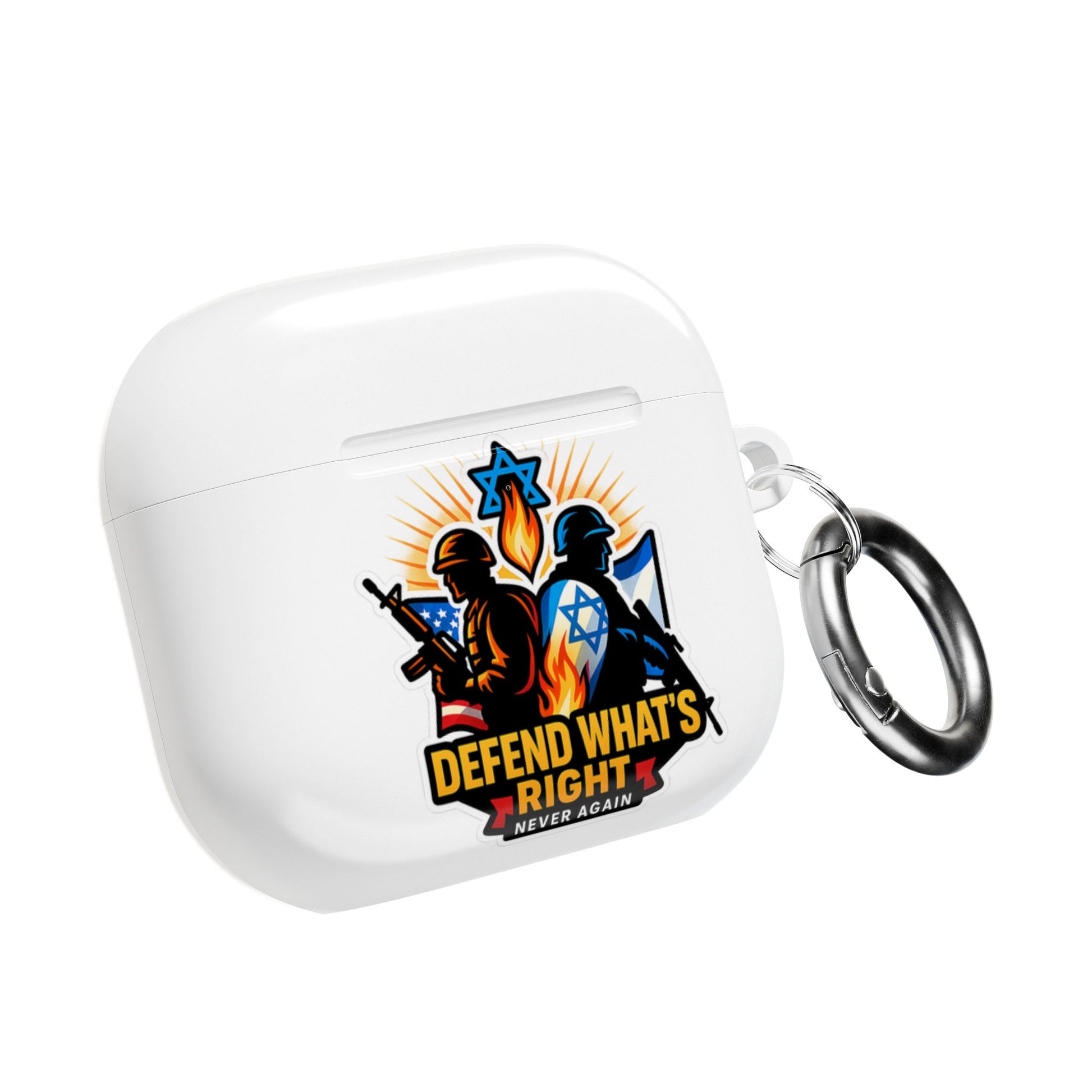 Defend What's Right AirPod Cases - American Zionist