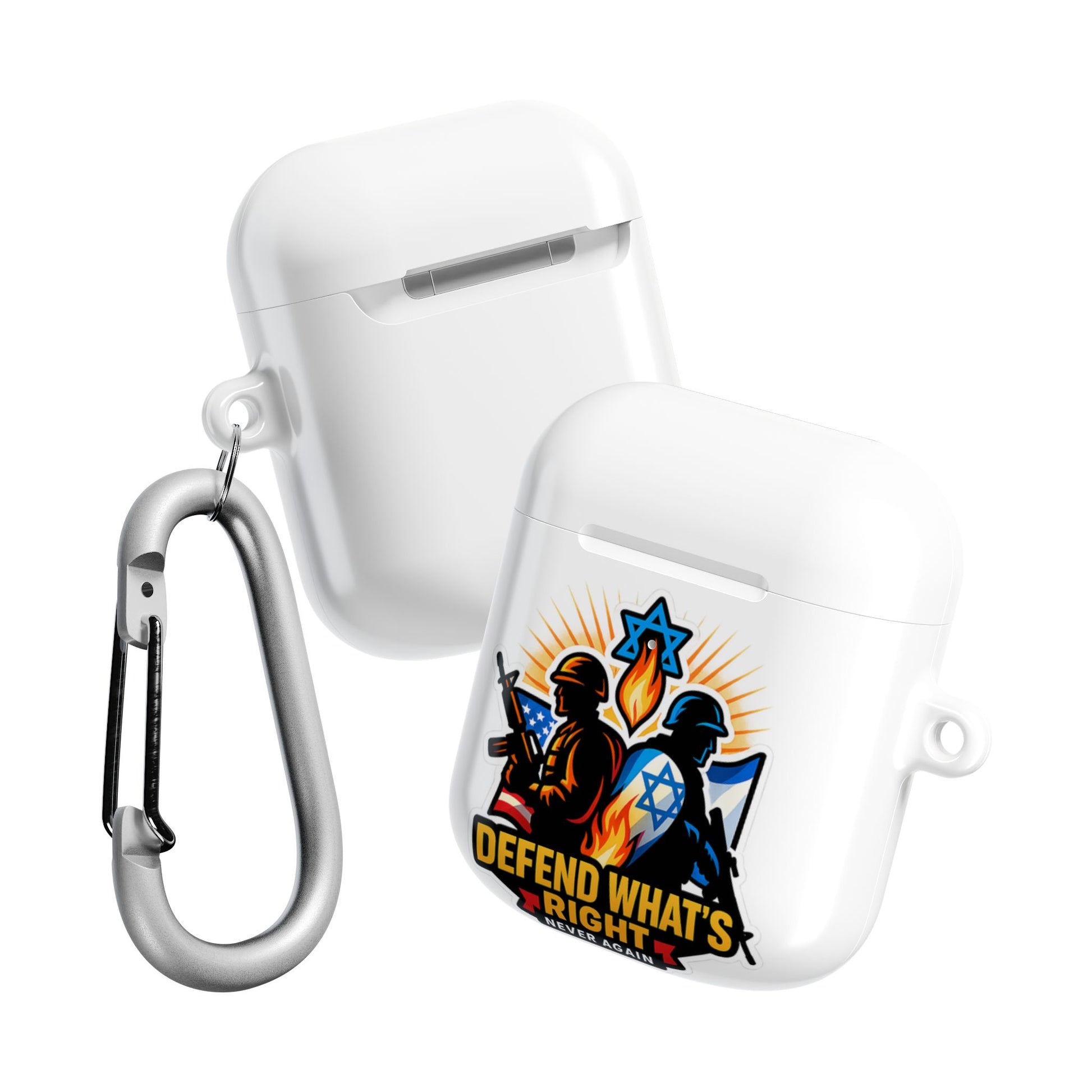Defend What's Right AirPod Cases - American Zionist