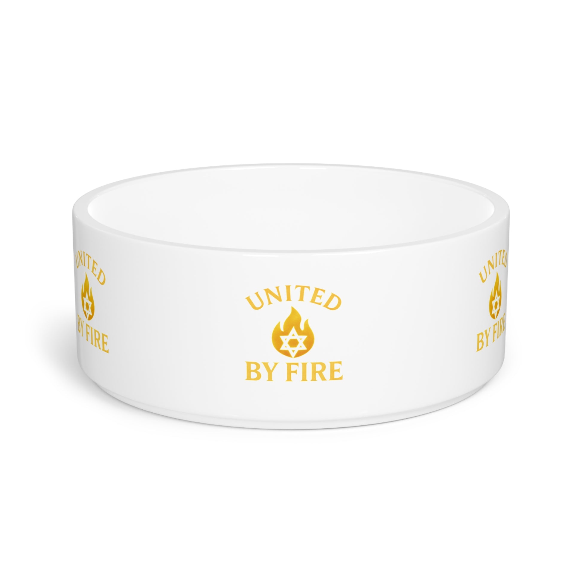 United by Fire Pet Bowl 16oz - American Zionist
