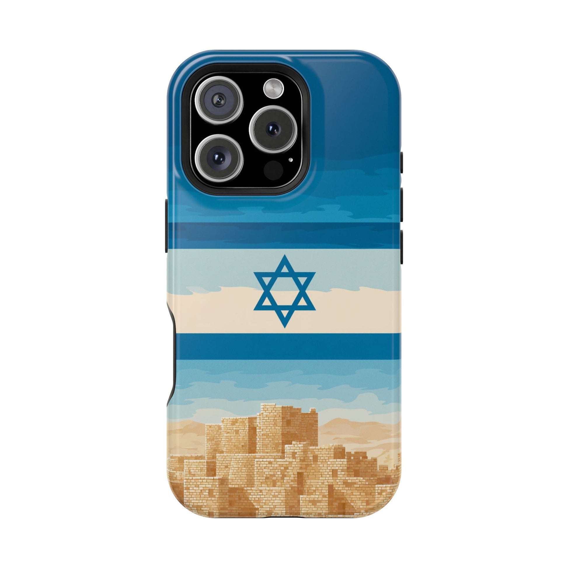 Israel Sand City Magnetic Tough Cases - American Zionist