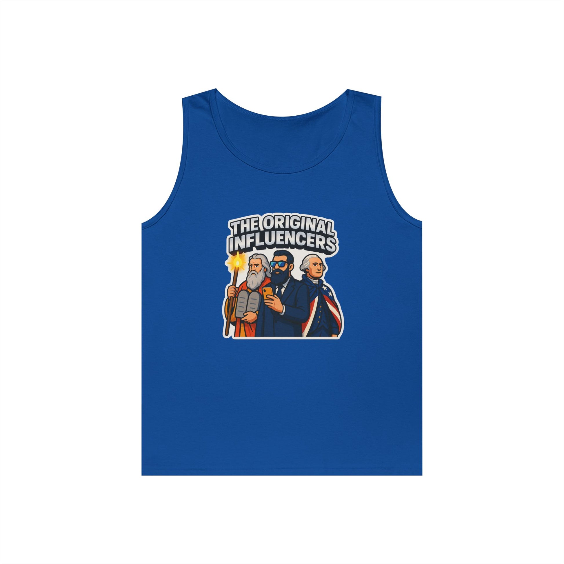 Original Influencers Unisex Heavy Cotton Tank Top - American Zionist