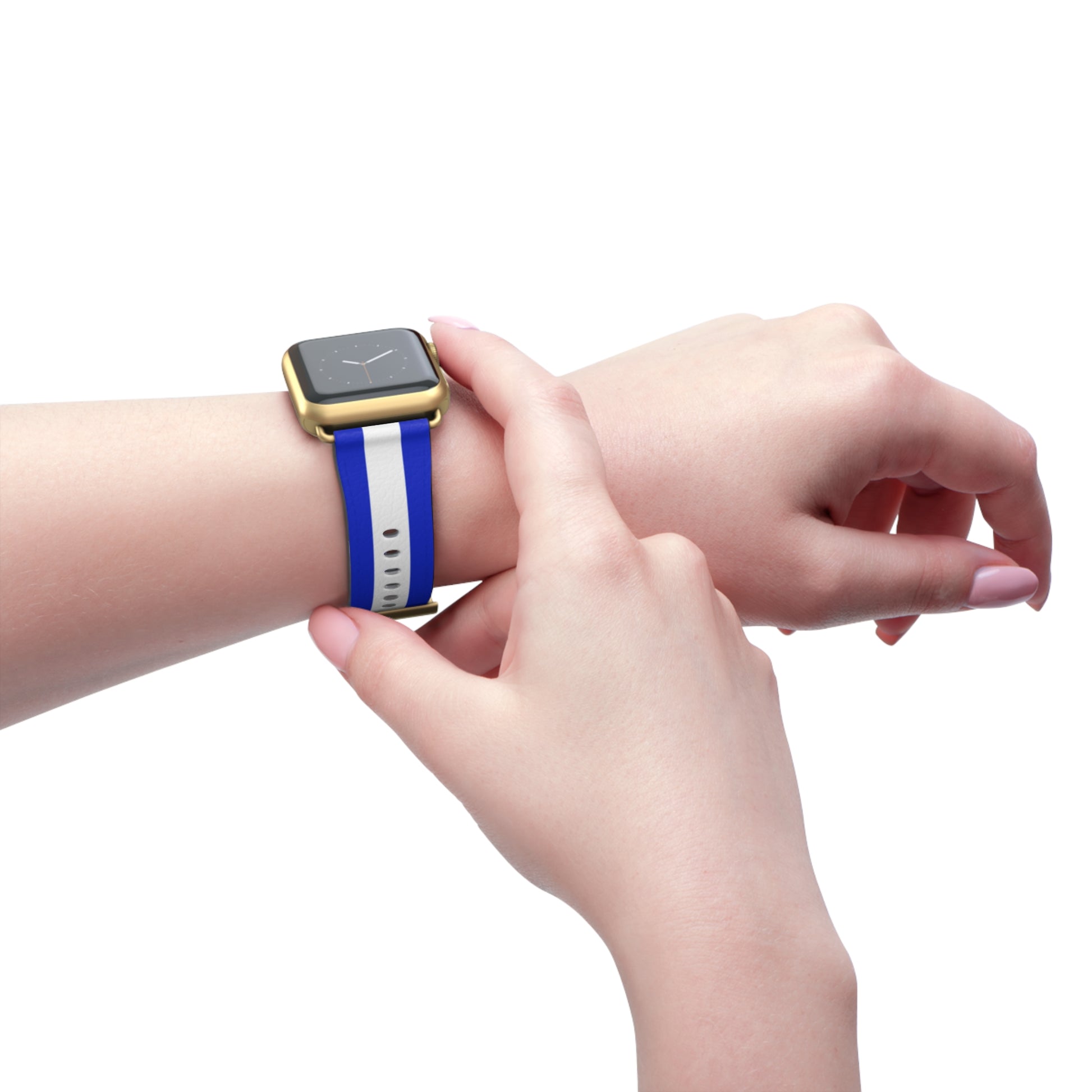 USA - Israel Flag Watch Band - American Zionist