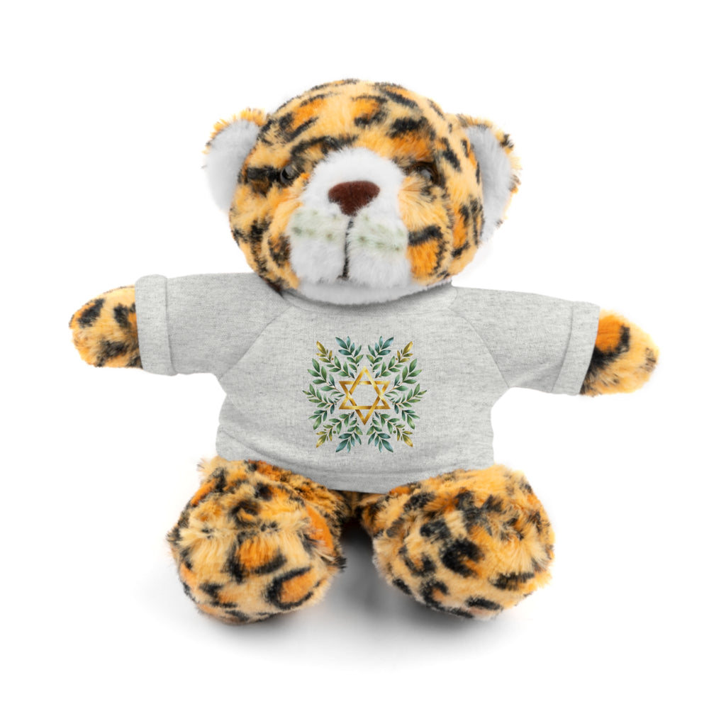 Star Of David Wreath Stuffed Animals with Tee - American Zionist