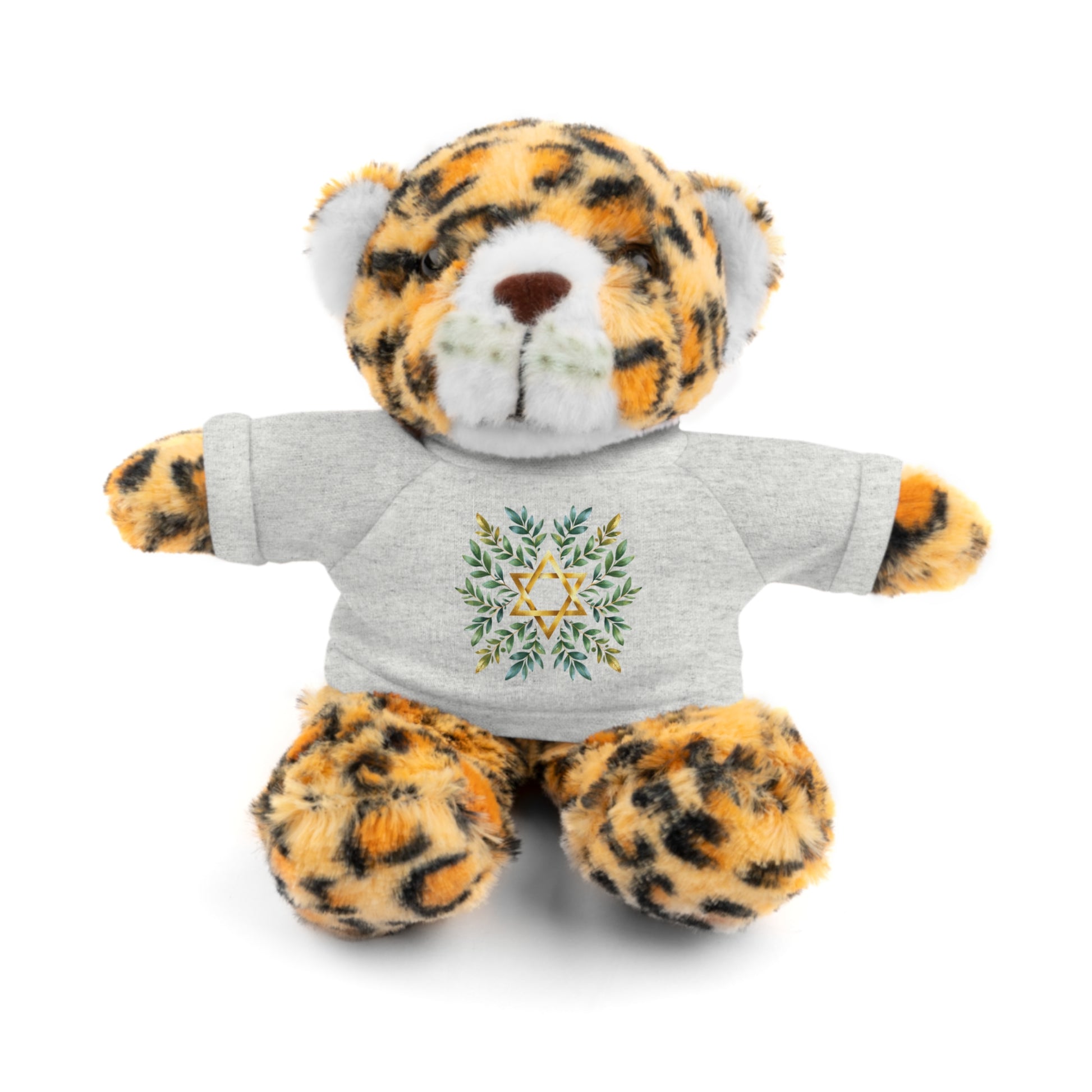 Star Of David Wreath Stuffed Animals with Tee - American Zionist