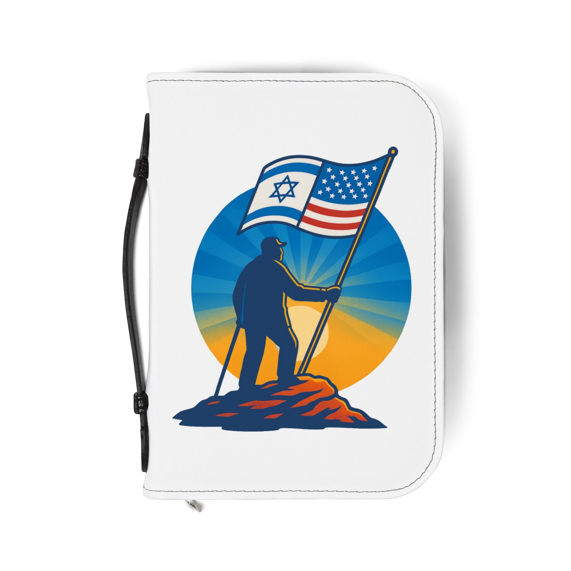Grandpa Stands Tall Bible Cover - American Zionist
