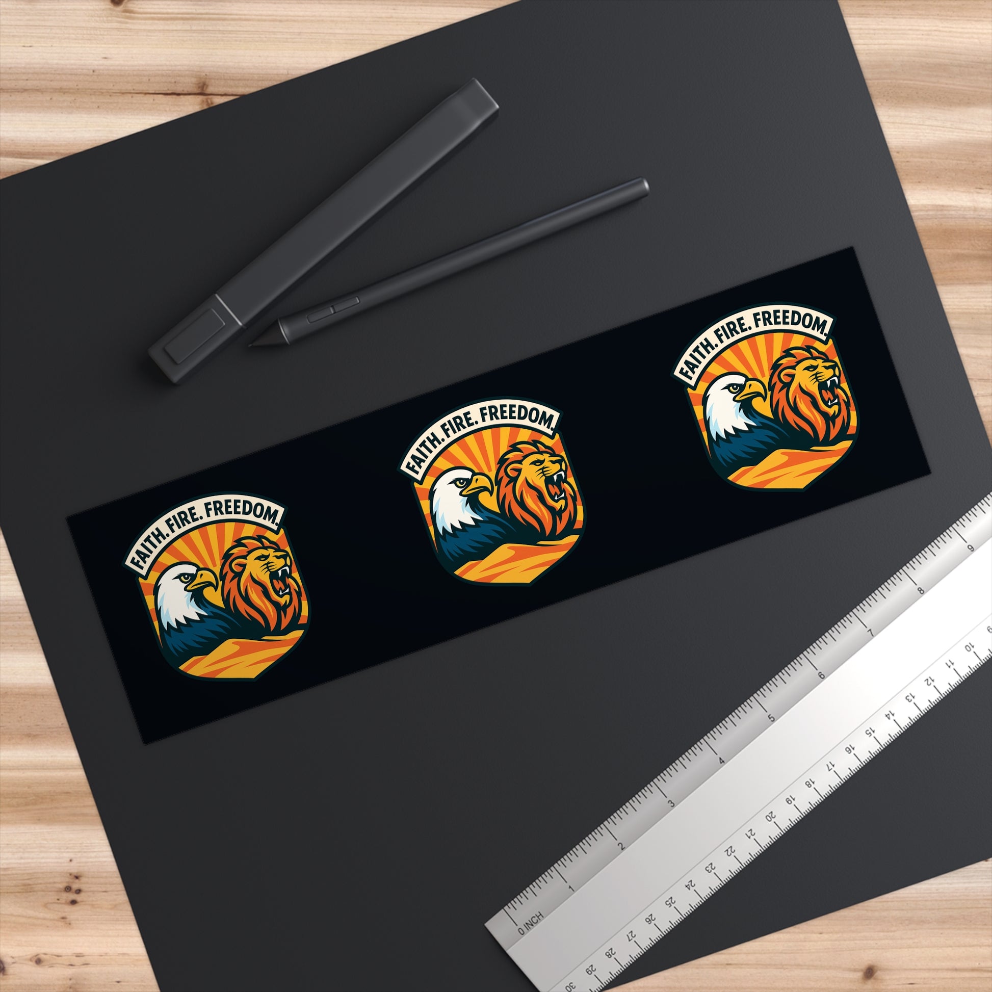 Lions Eagles Rise - Bumper Stickers - American Zionist