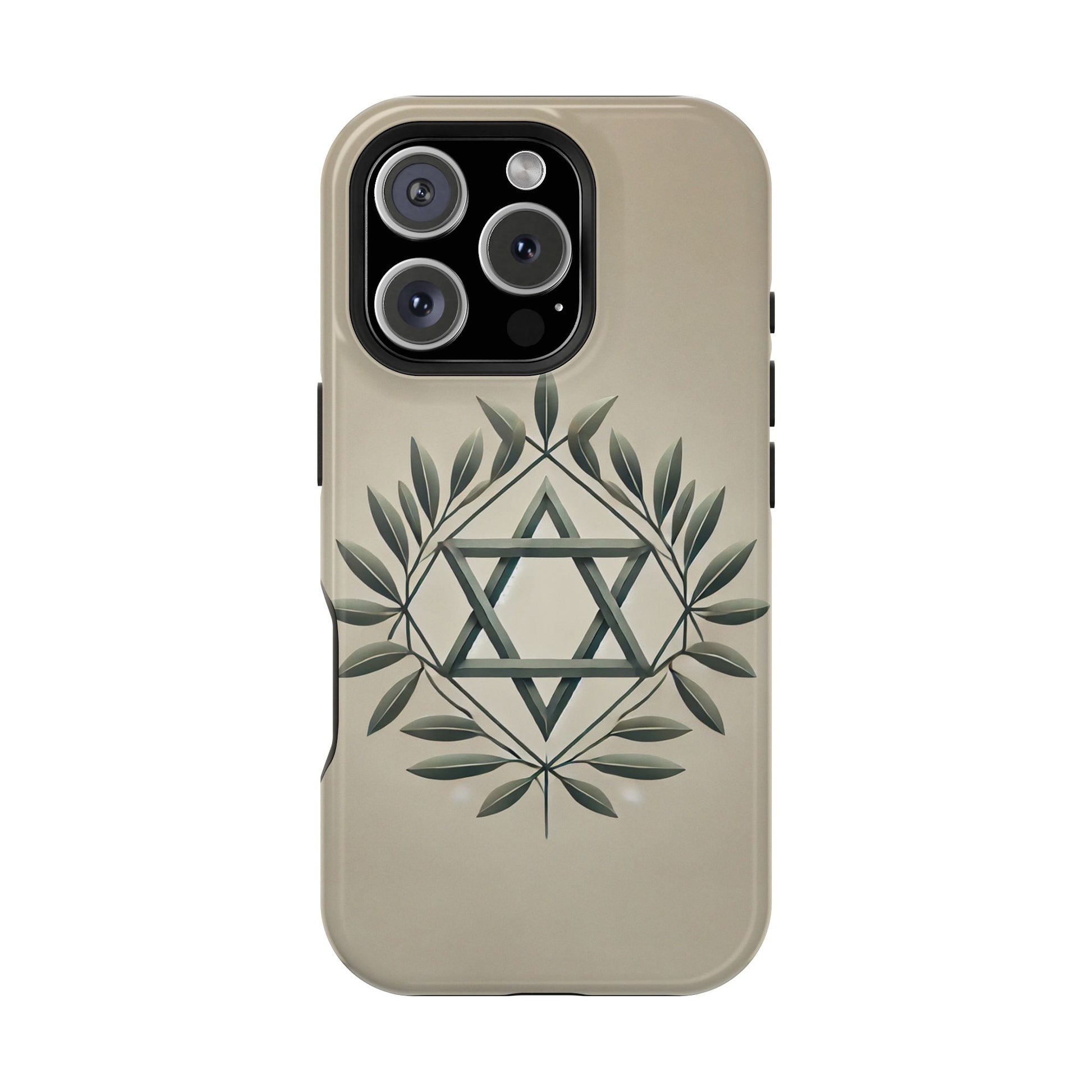 Olive and Star of David Magnetic Tough Cases - American Zionist