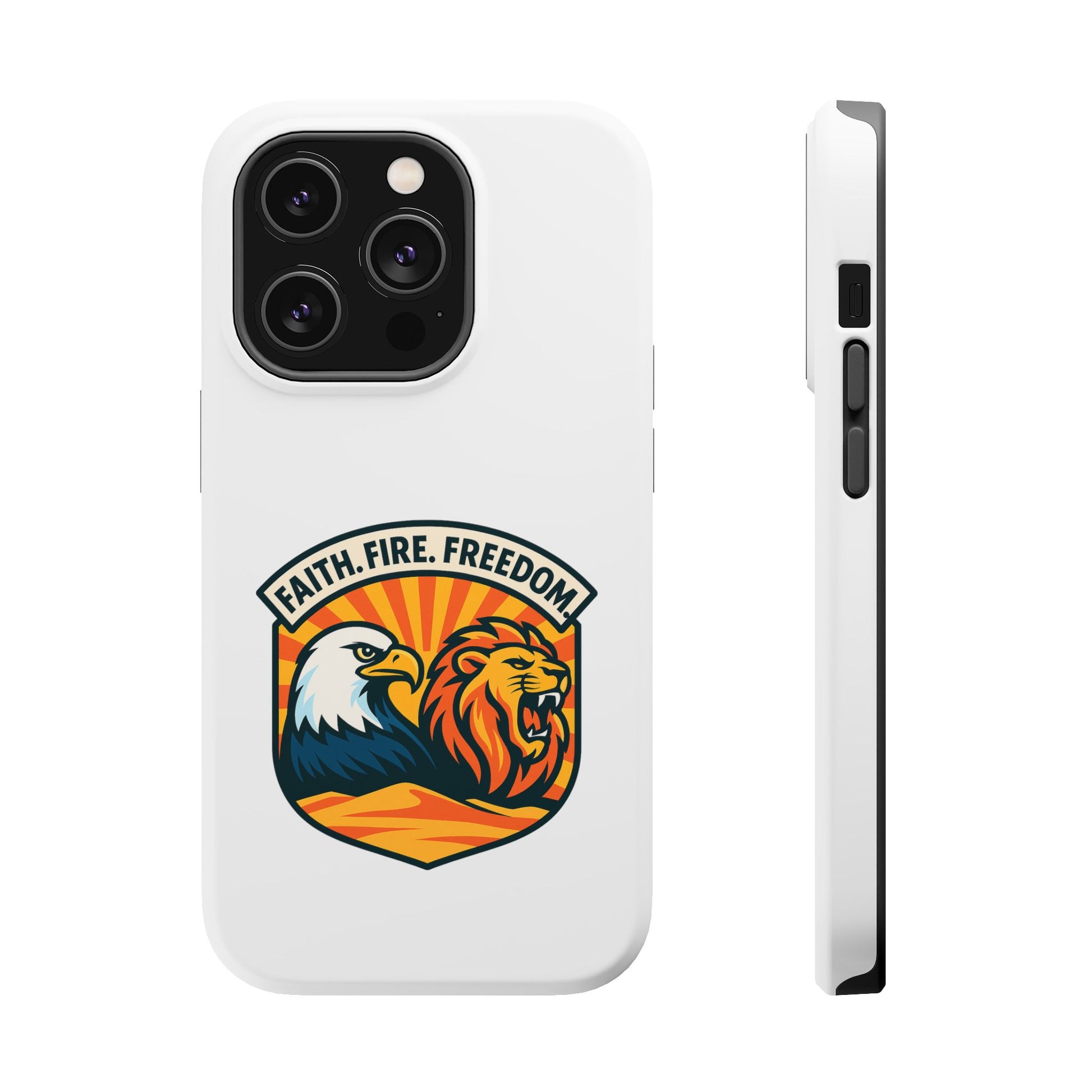 Lions Eagles Rise Magnetic Tough Cases - American Zionist