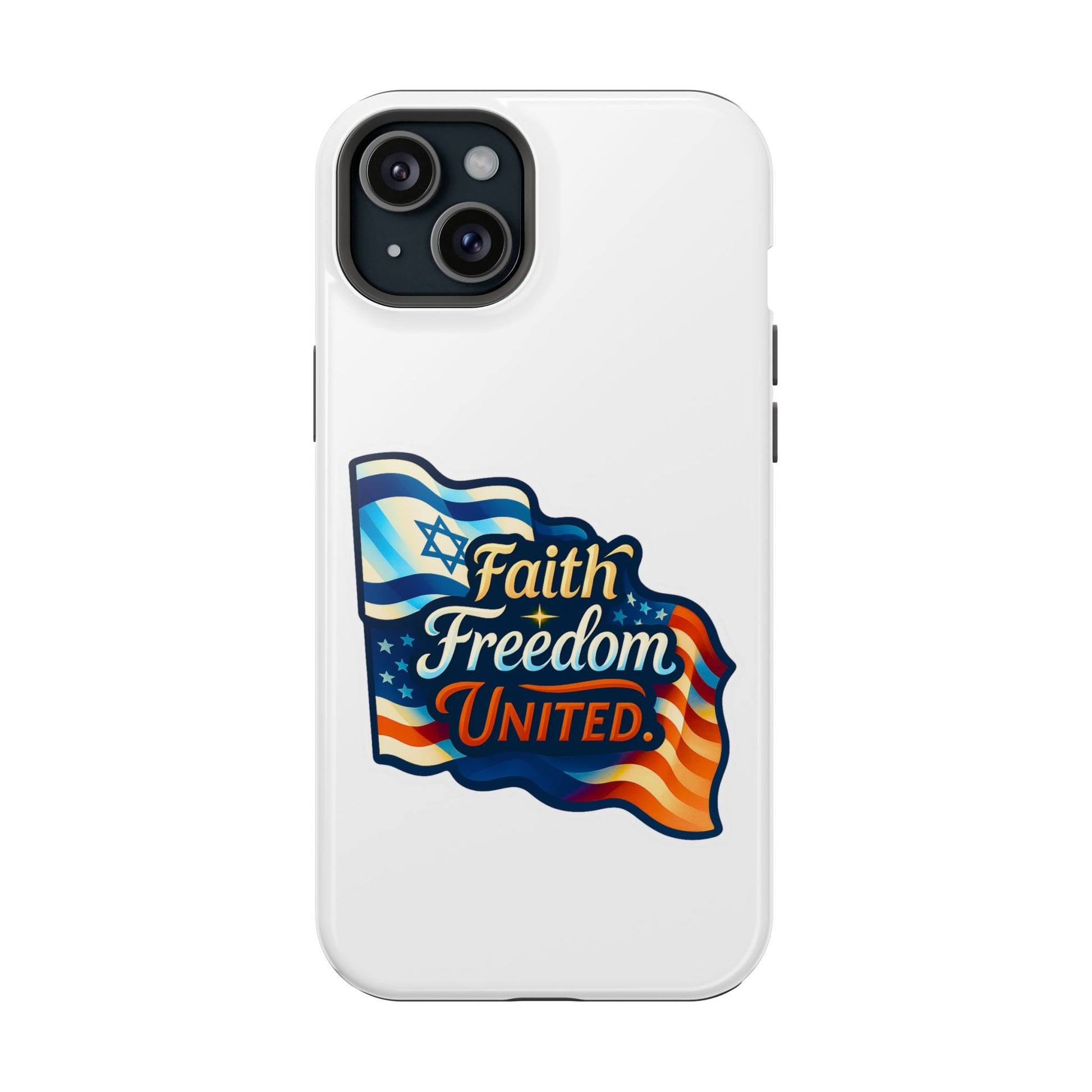 Faith Freedom United Magnetic Tough Cases - American Zionist