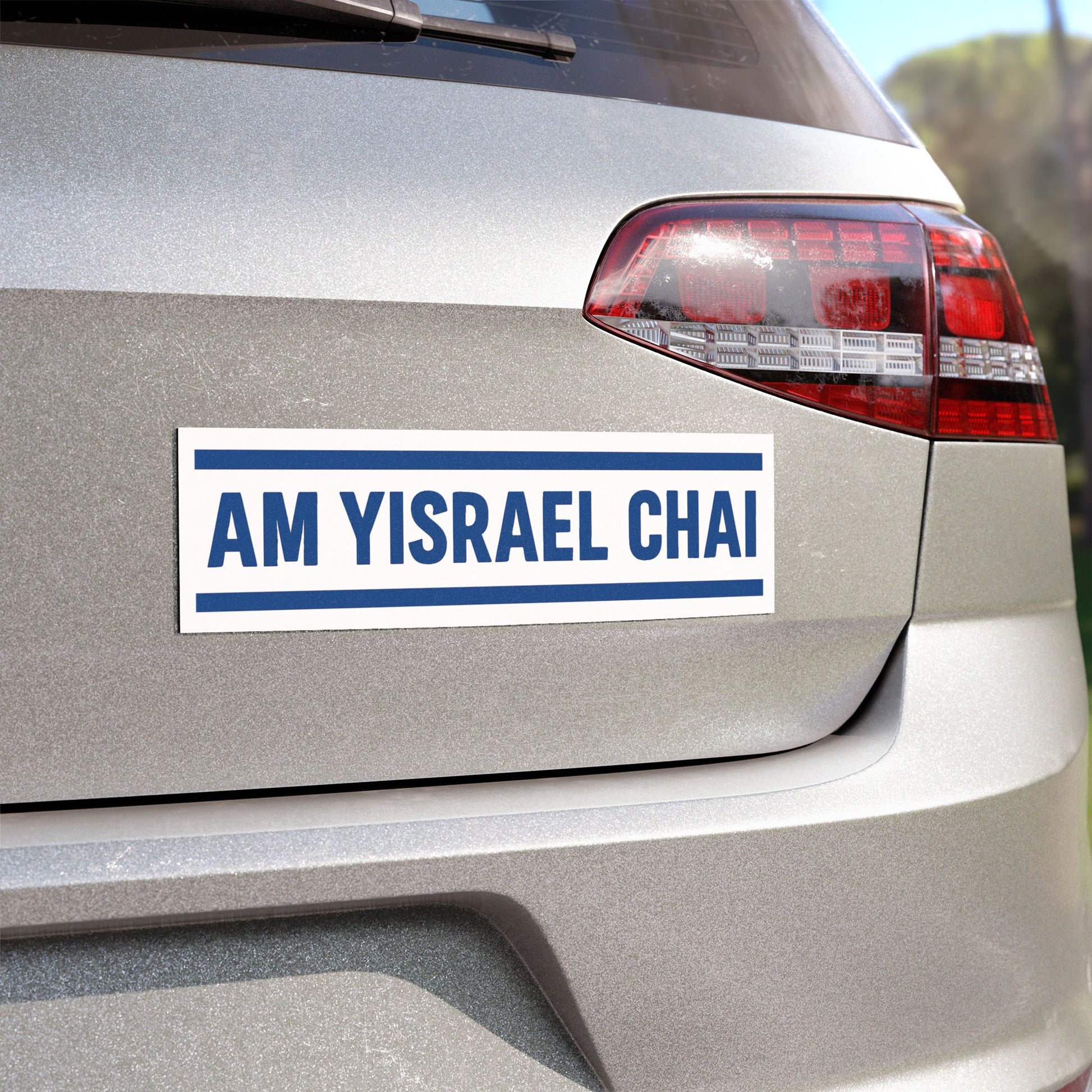Chai Bar Wordmark Car Magnets - American Zionist