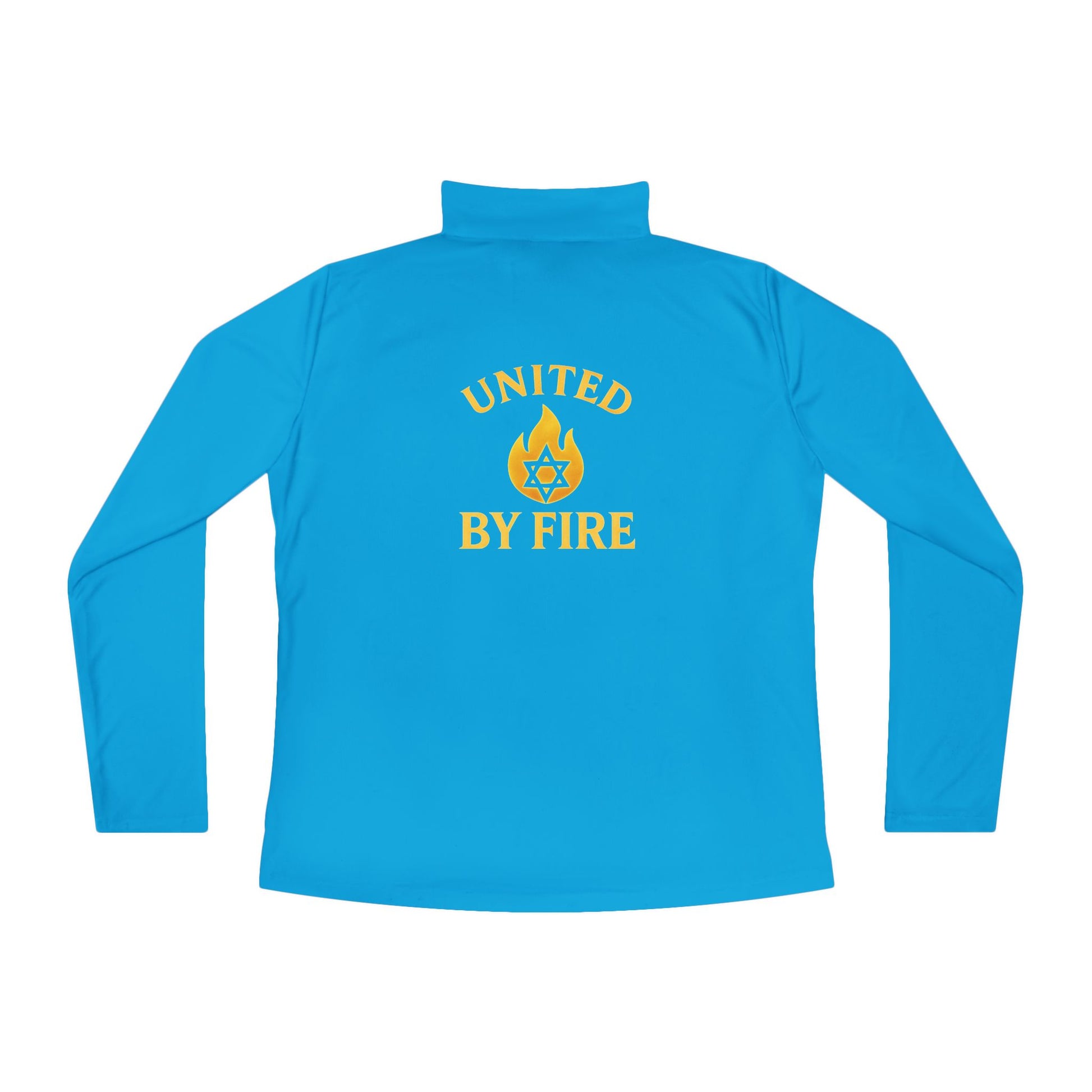 United by Fire Ladies Quarter - Zip Pullover - American Zionist