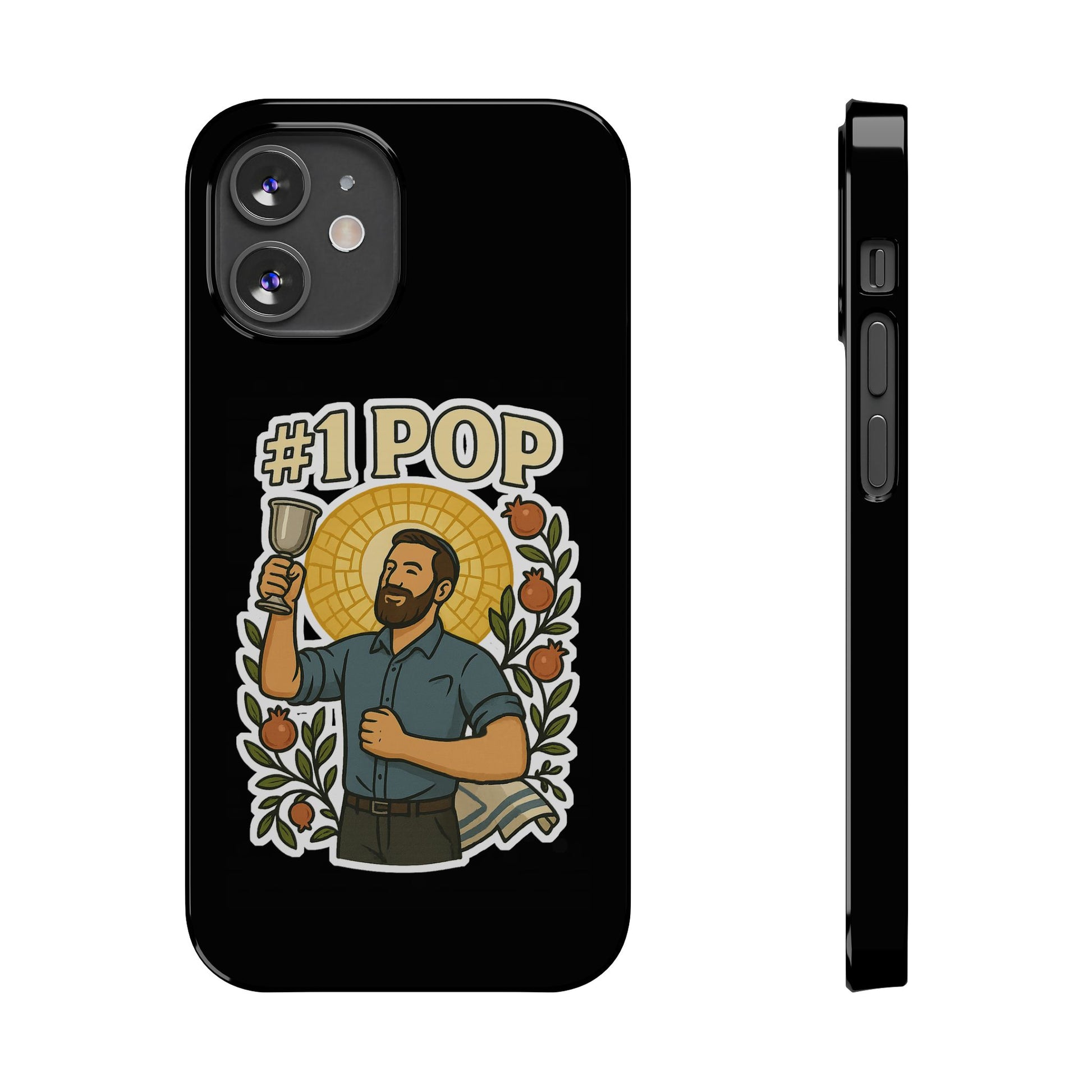 1 Pop Slim Phone Cases - American Zionist