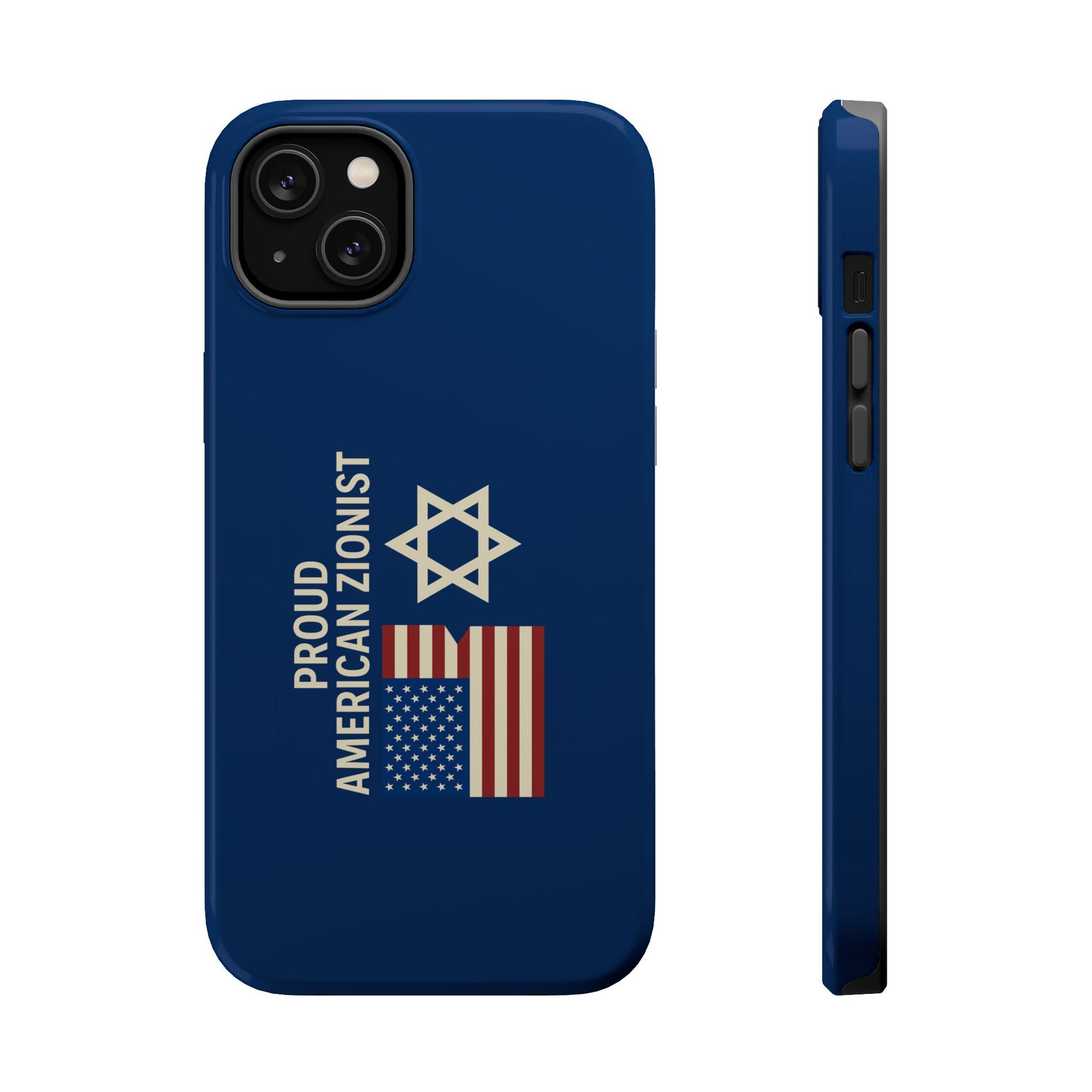 Blue Proud American Zionist Magnetic Tough Cases - American Zionist