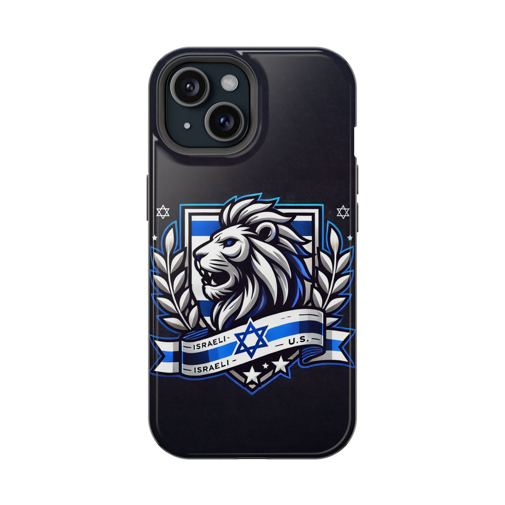 Lion of Judah Crest Magnetic Tough Cases - American Zionist