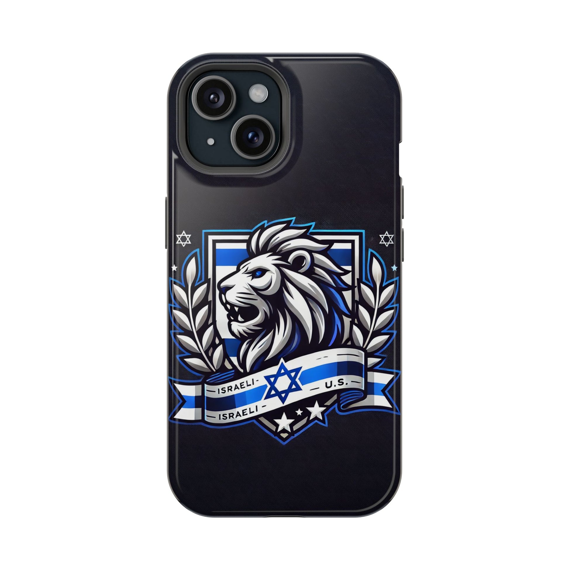 Lion of Judah Crest Magnetic Tough Cases - American Zionist