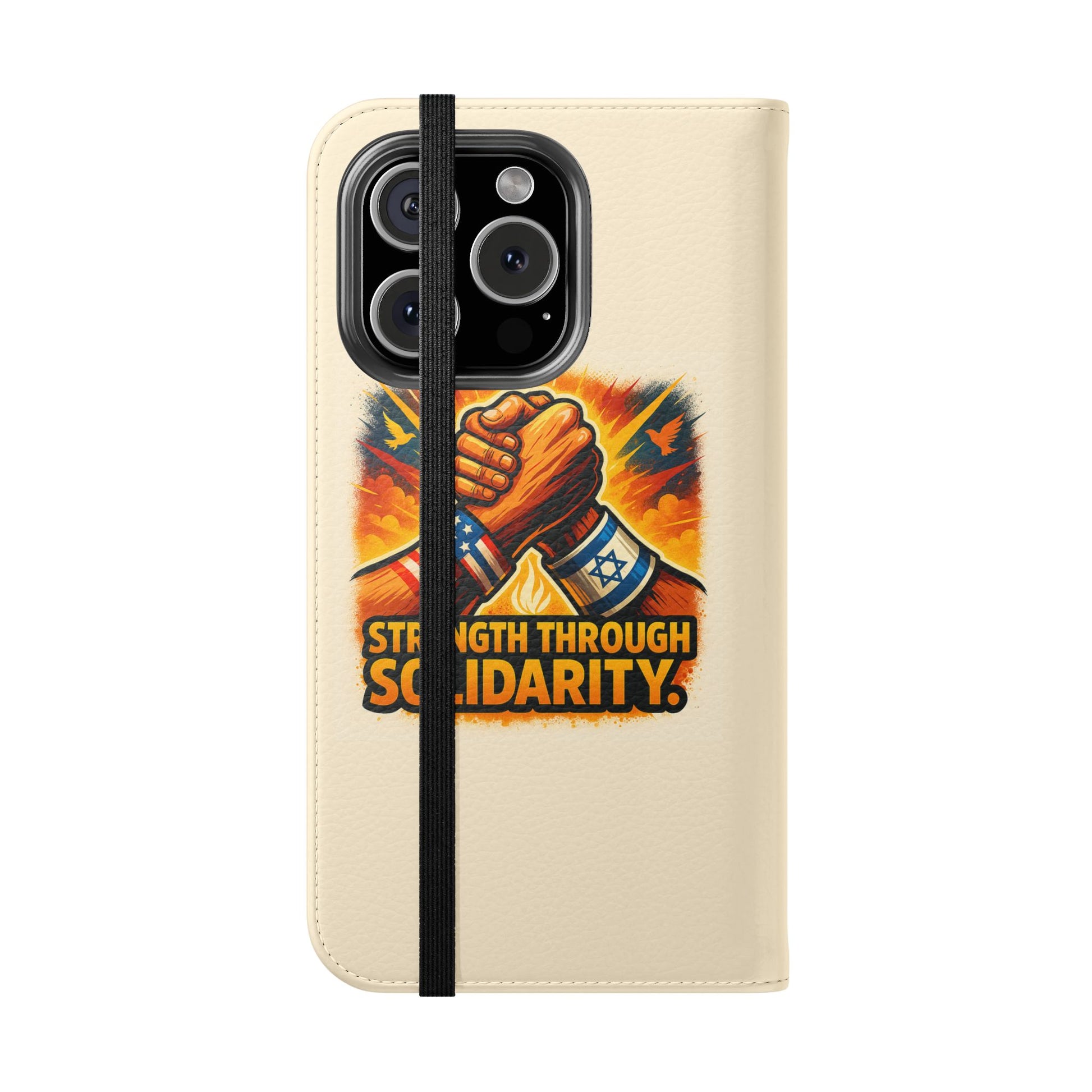 Strength Through Solidarity Flip Cases - American Zionist