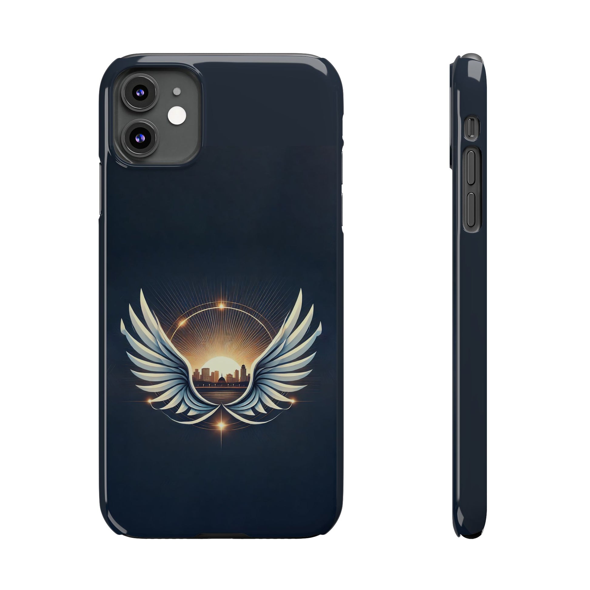 Sunrise Wings Slim Phone Cases - American Zionist