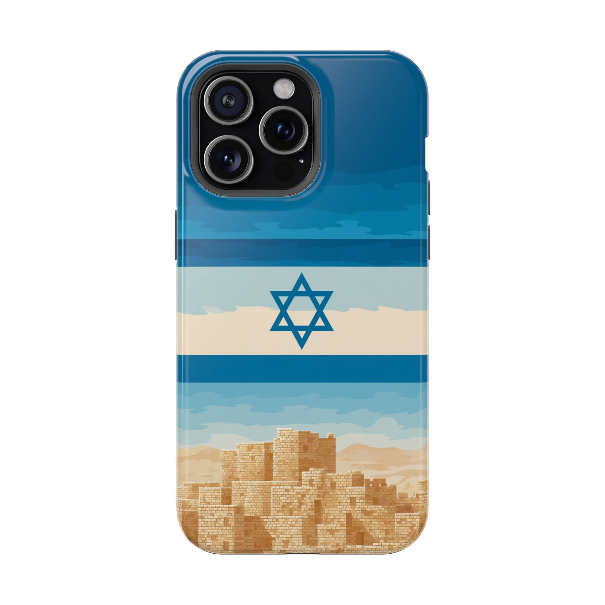 Israel Sand City Magnetic Tough Cases - American Zionist