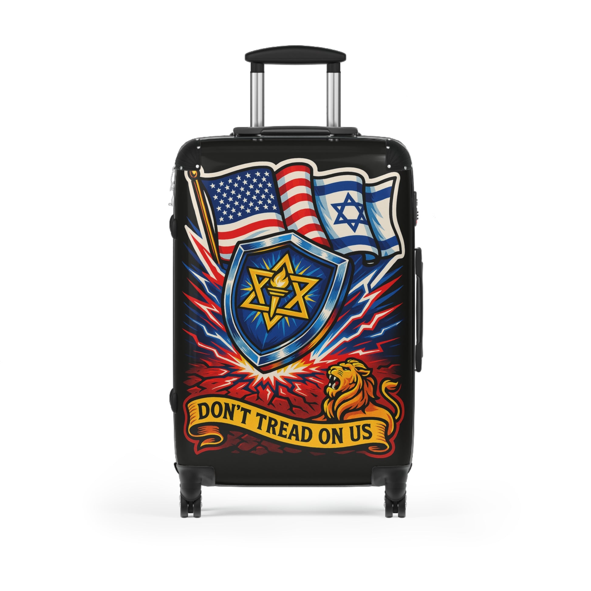 Don't Tread on Us Suitcase - American Zionist