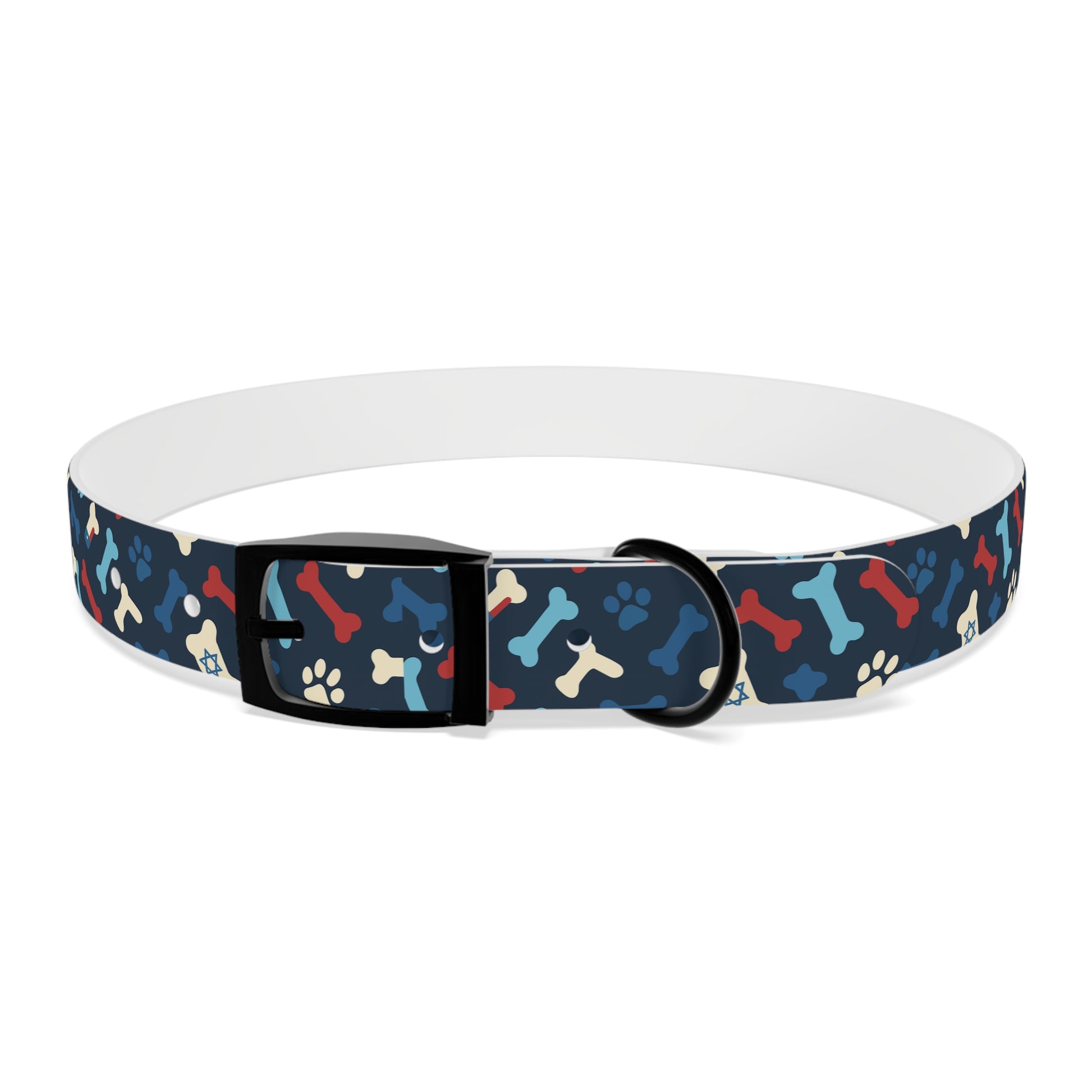 Seamless Bone Dog Collar - American Zionist