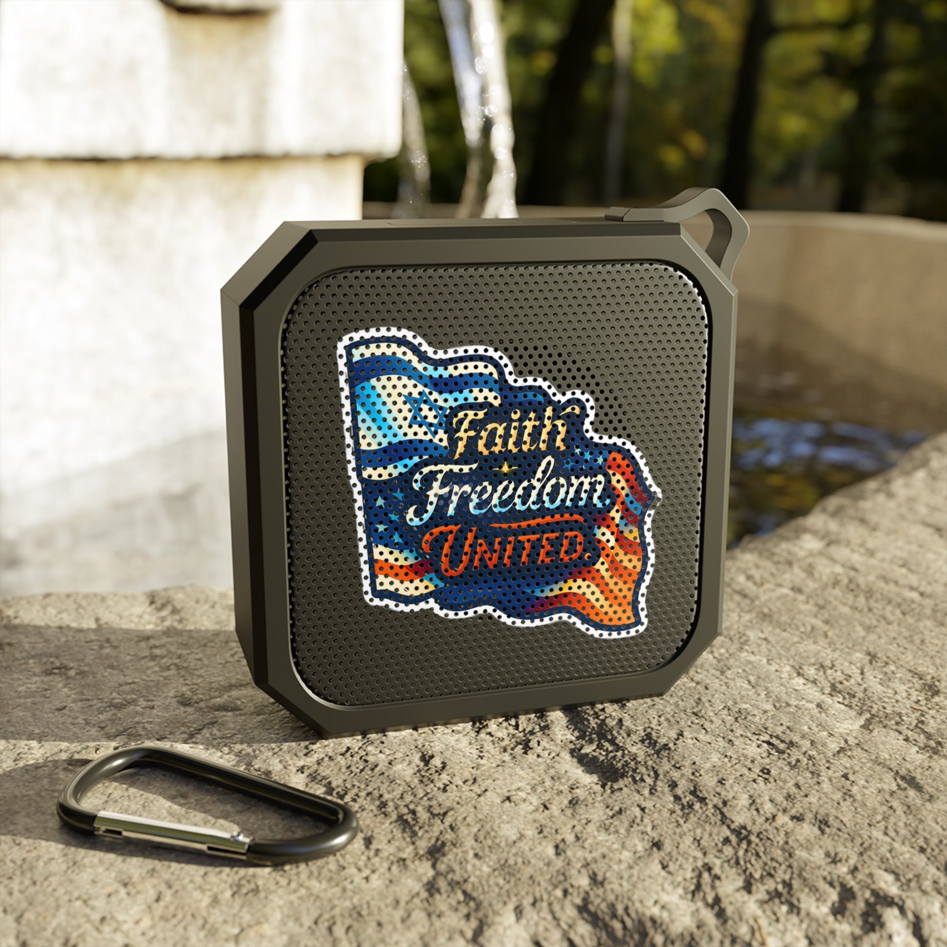 Faith Freedom United Blackwater Outdoor Bluetooth Speaker - American Zionist