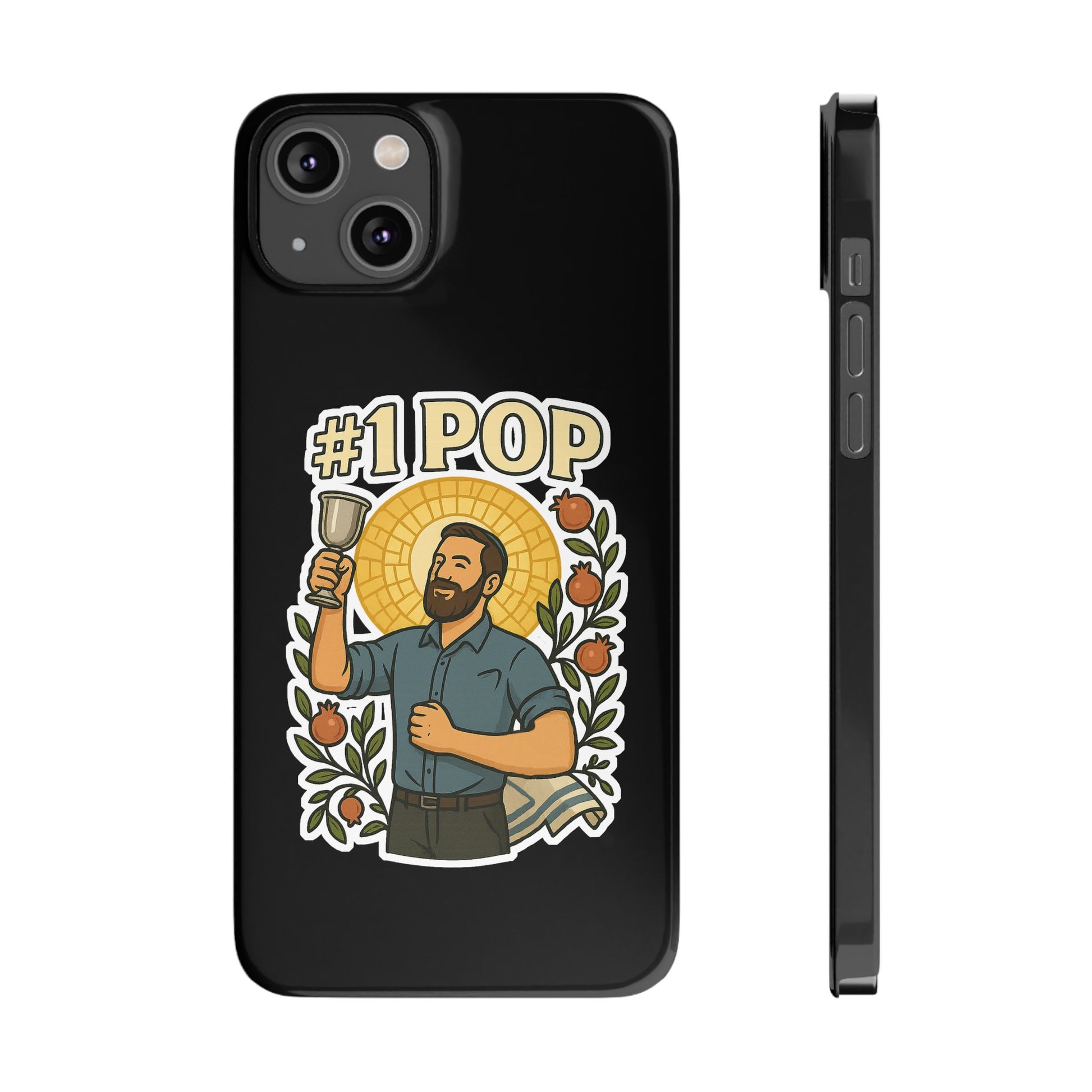 1 Pop Slim Phone Cases - American Zionist