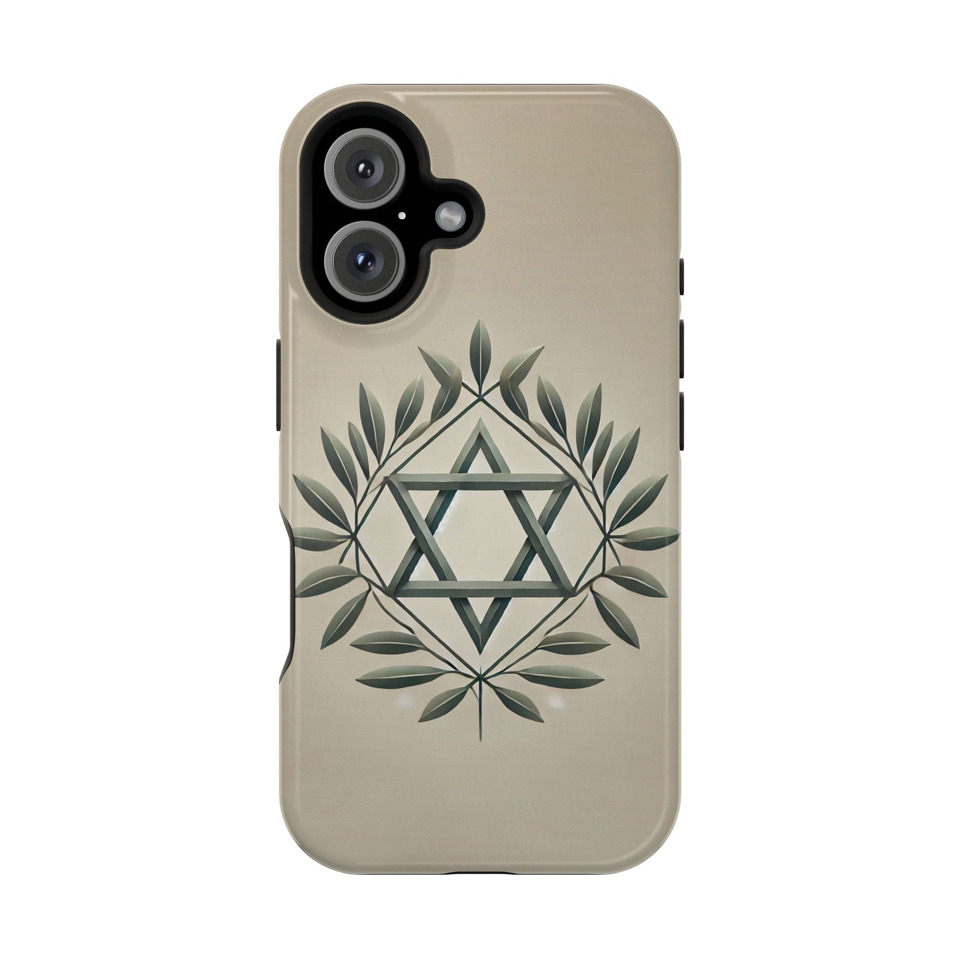 Olive and Star of David Magnetic Tough Cases - American Zionist