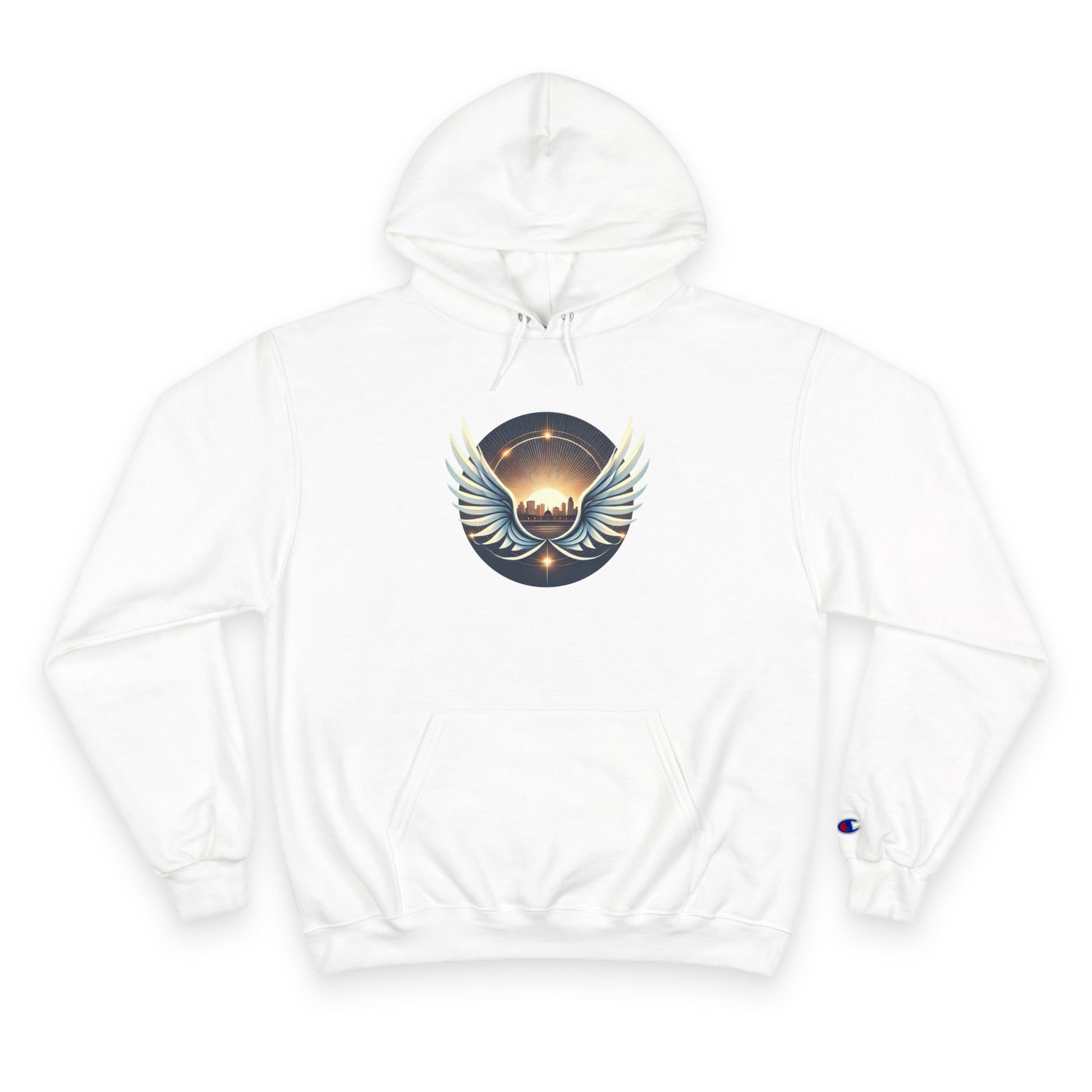 Sunrise Wings Champion Hoodie - American Zionist