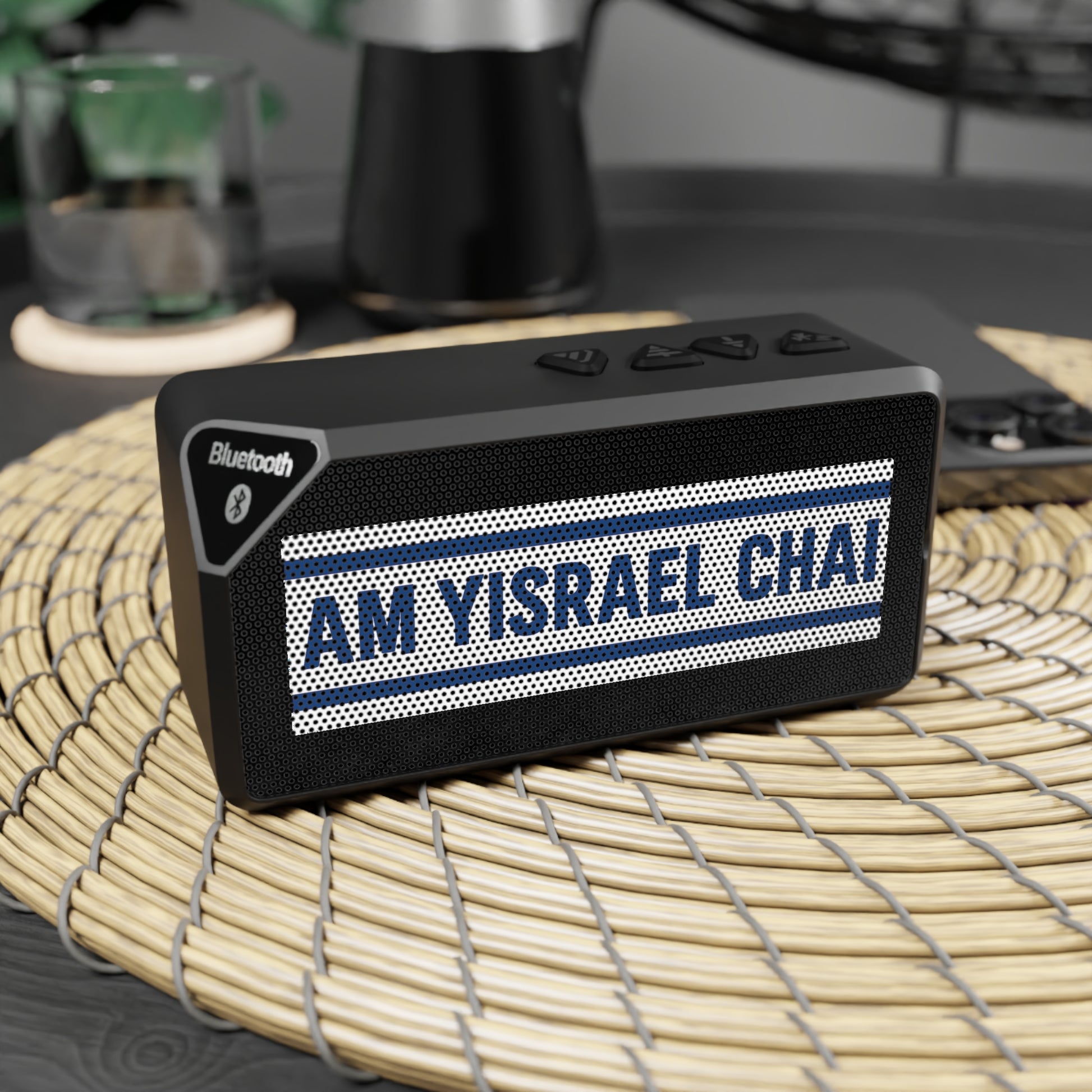 Chai Bar Wordmark Jabba Bluetooth Speaker - American Zionist