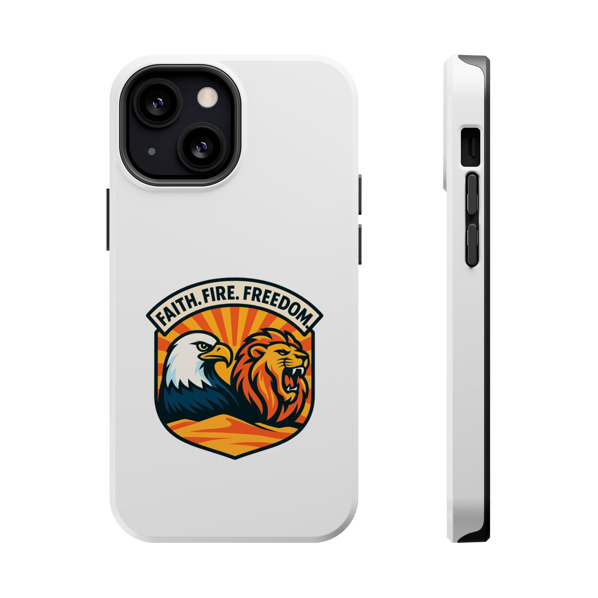 Lions Eagles Rise Magnetic Tough Cases - American Zionist