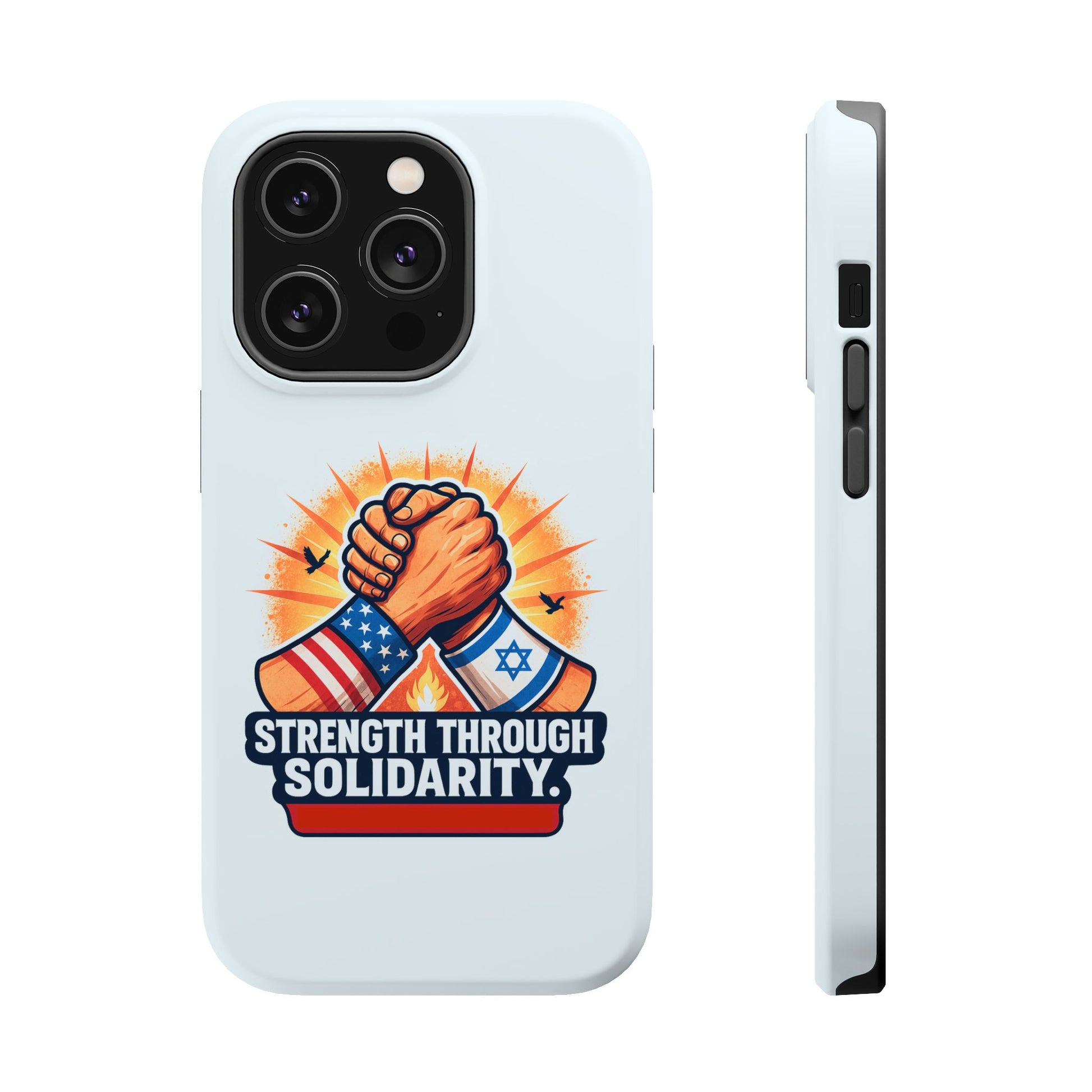 Strength Through Solidarity Magnetic Tough Cases - American Zionist