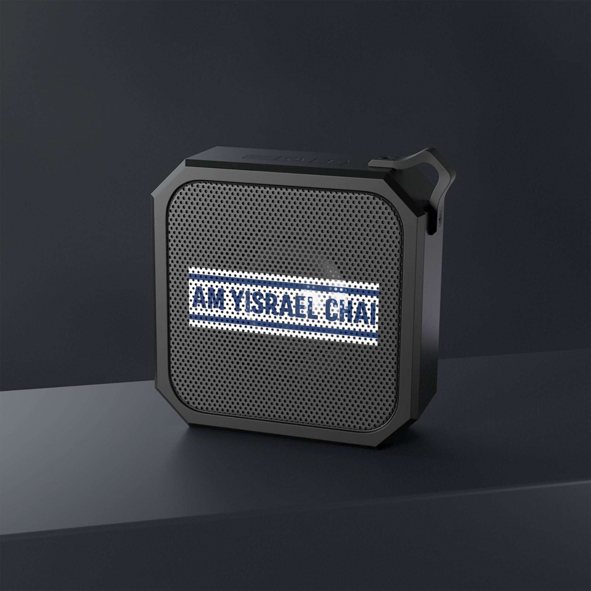 Chai Bar Wordmark Blackwater Outdoor Bluetooth Speaker - American Zionist