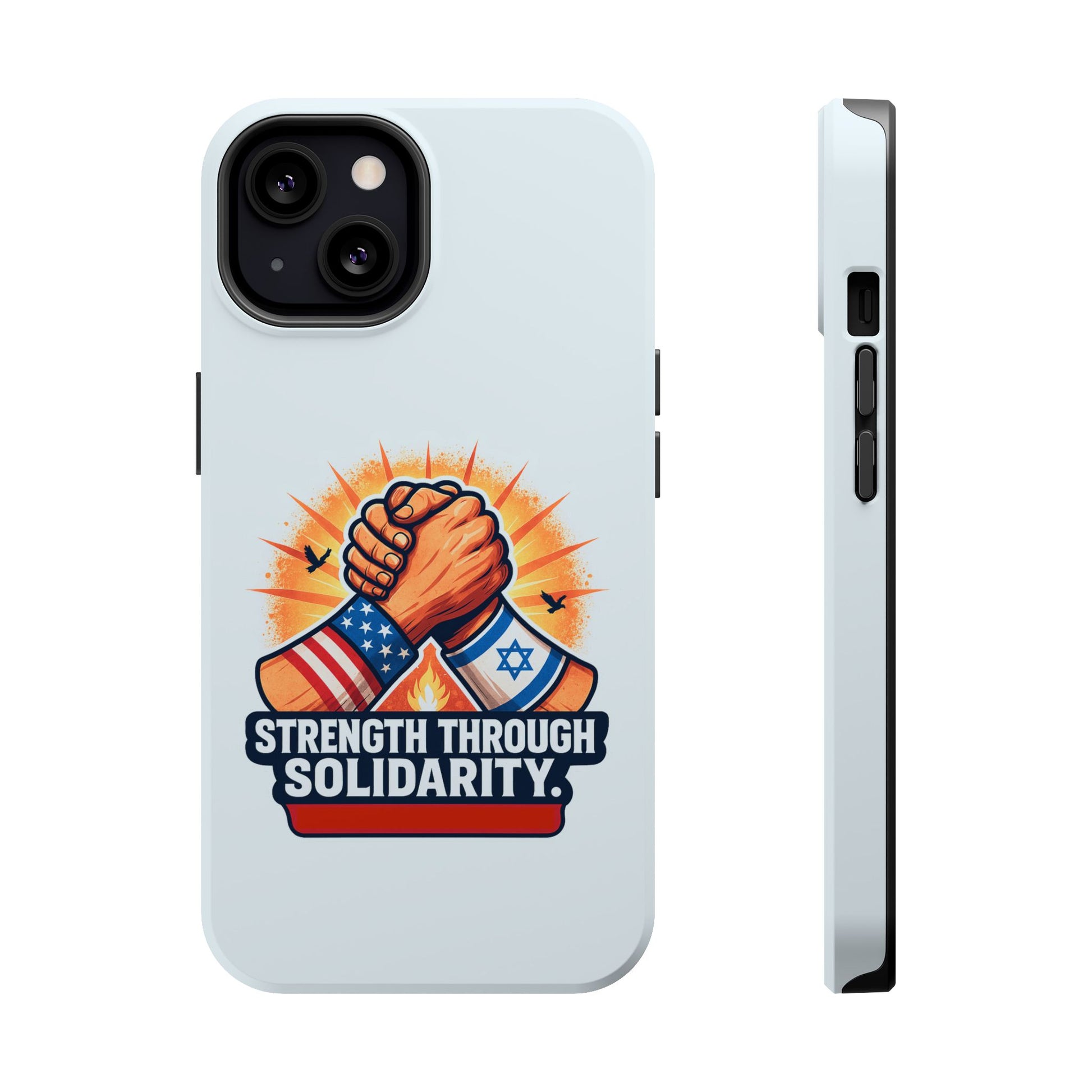 Strength Through Solidarity Magnetic Tough Cases - American Zionist