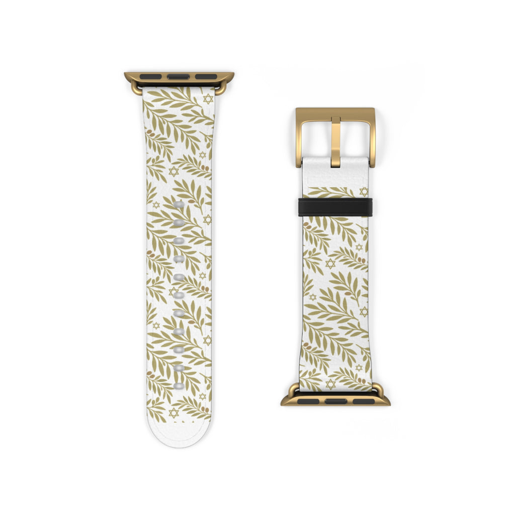 Olive Bloom Watch Band - American Zionist
