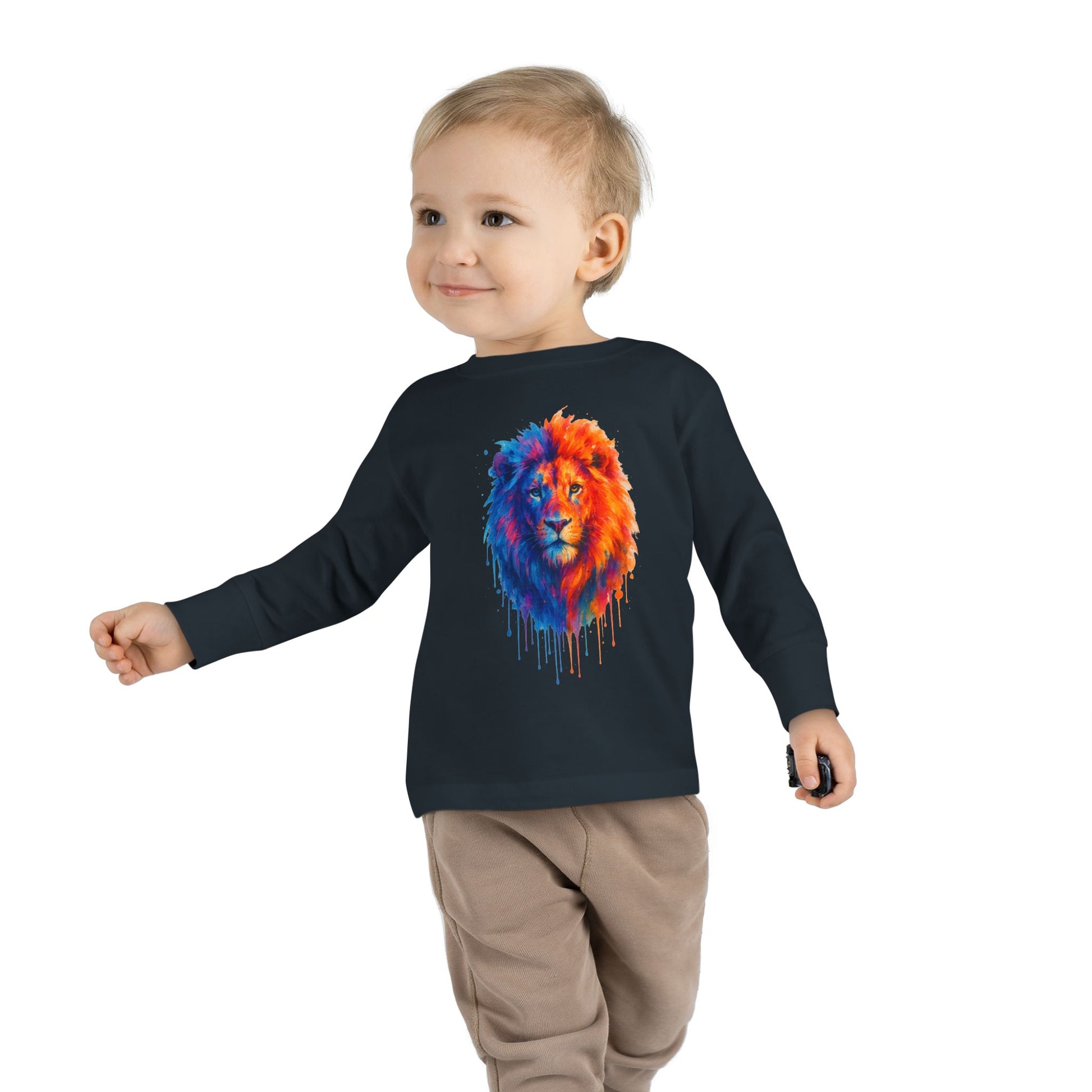 Judah Unleashed Toddler Long Sleeve Tee - American Zionist