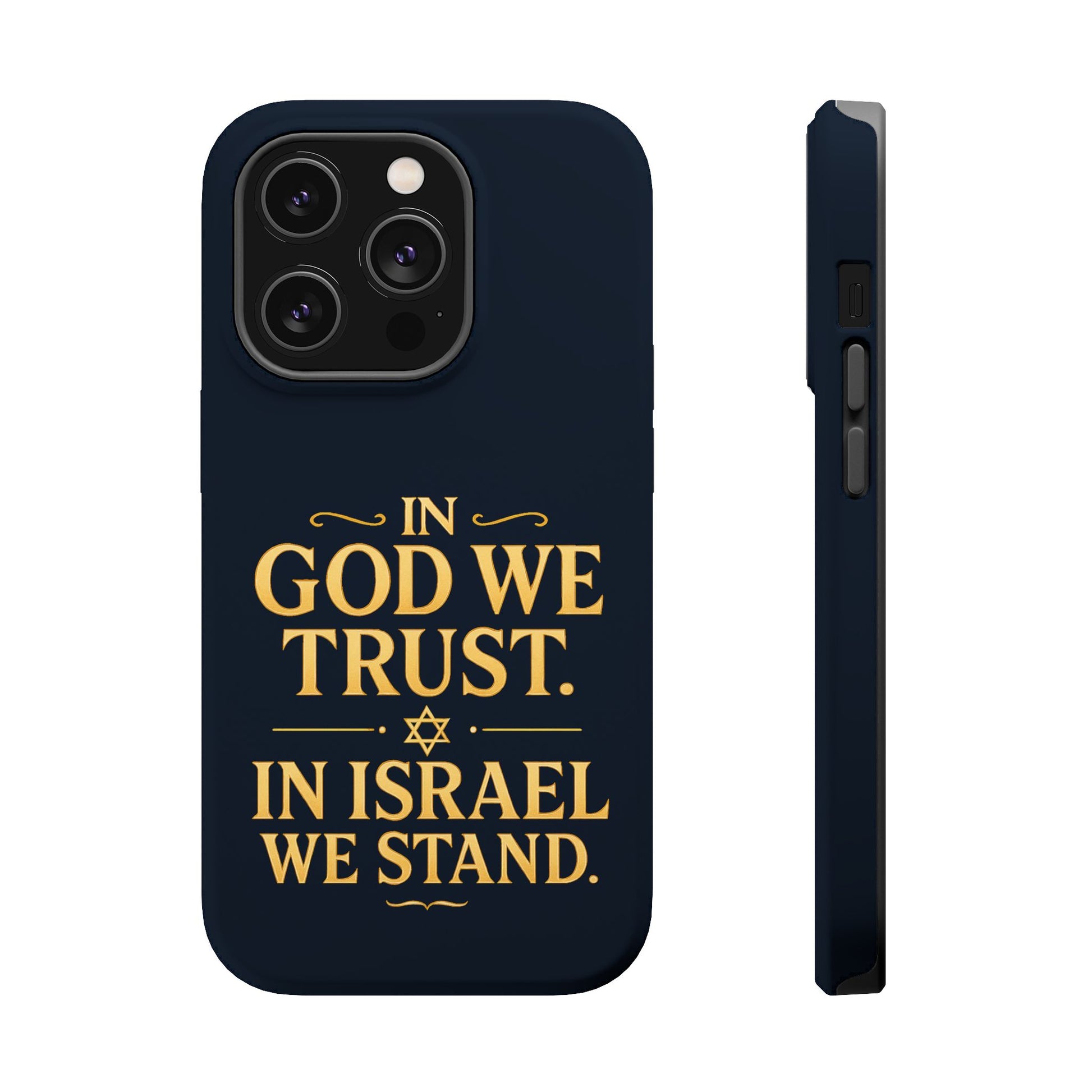 In God With Israel Magnetic Tough Cases - American Zionist
