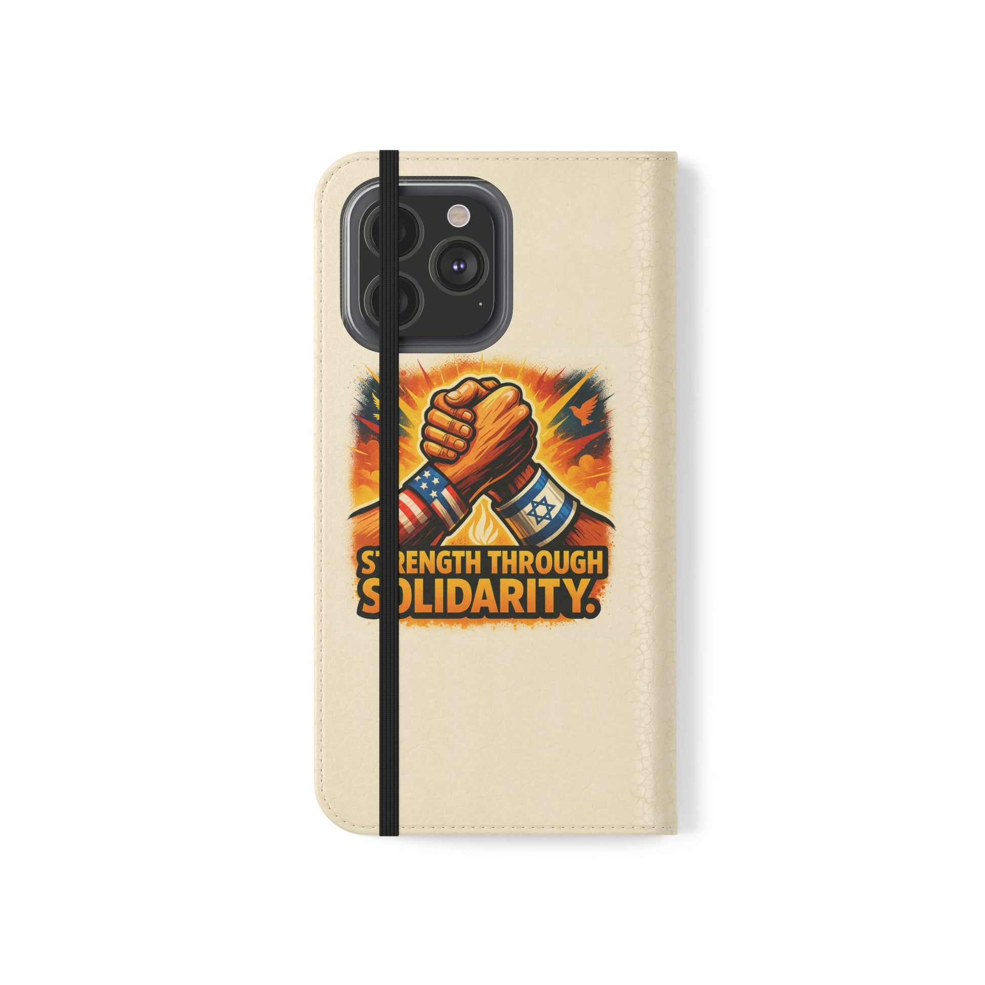 Strength Through Solidarity Flip Cases - American Zionist